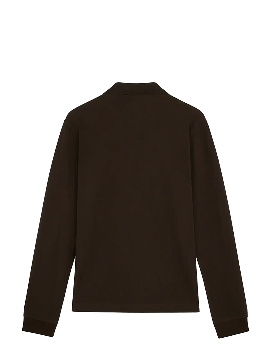 Wrangler - LS POLO SHIRT - pikkade varrukatega polod - chocolate torte - 2