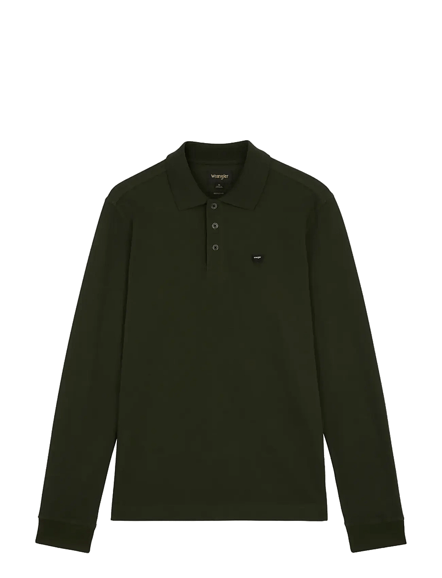 Wrangler - LS POLO SHIRT - poloer i strik med lange ærmer - rosin - 1