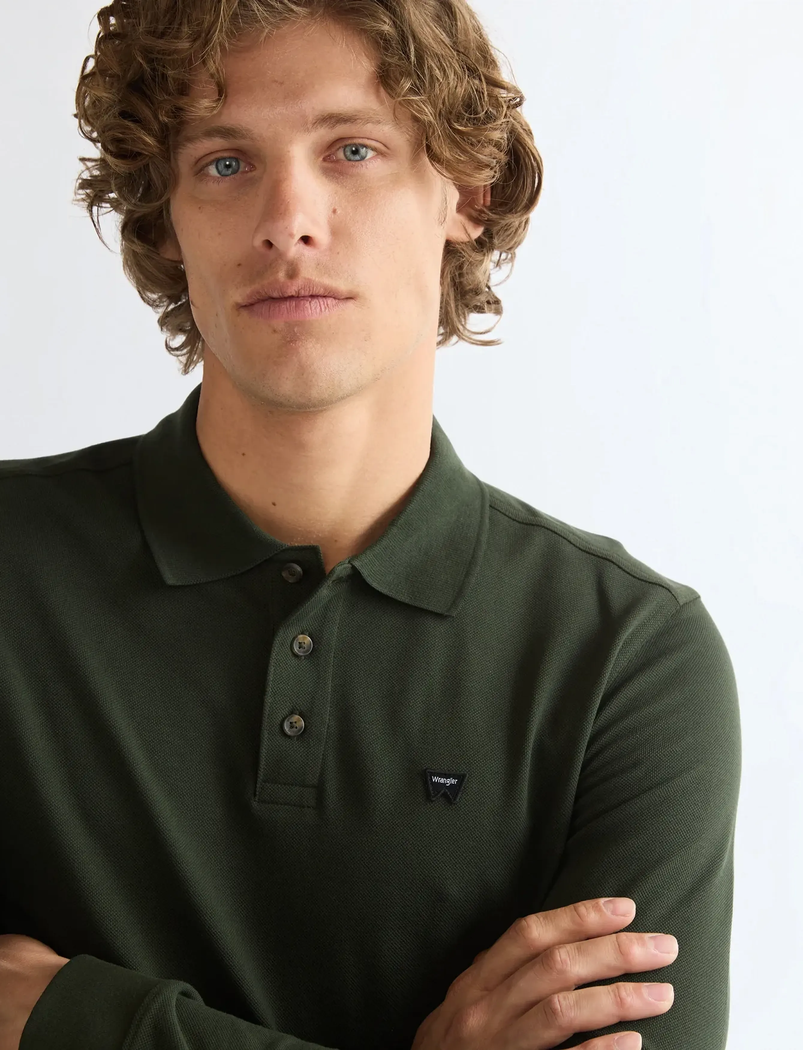 Wrangler - LS POLO SHIRT - rosin - 5