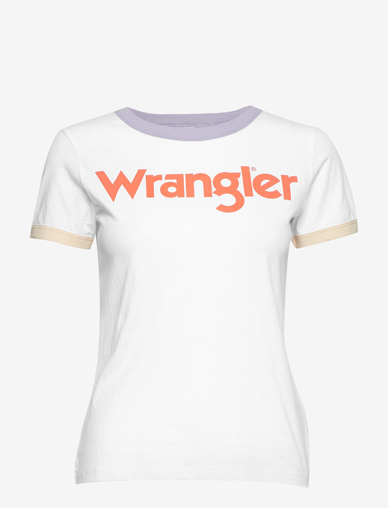 Wrangler - RINGER TEE - white - 0