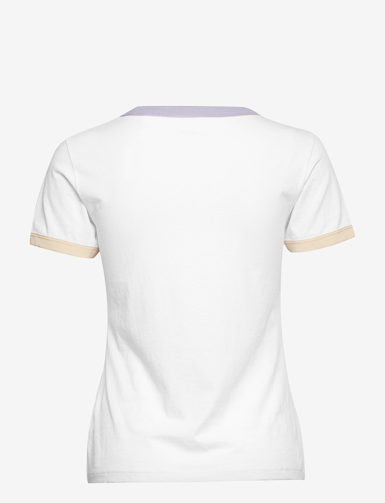 Wrangler - RINGER TEE - white - 1