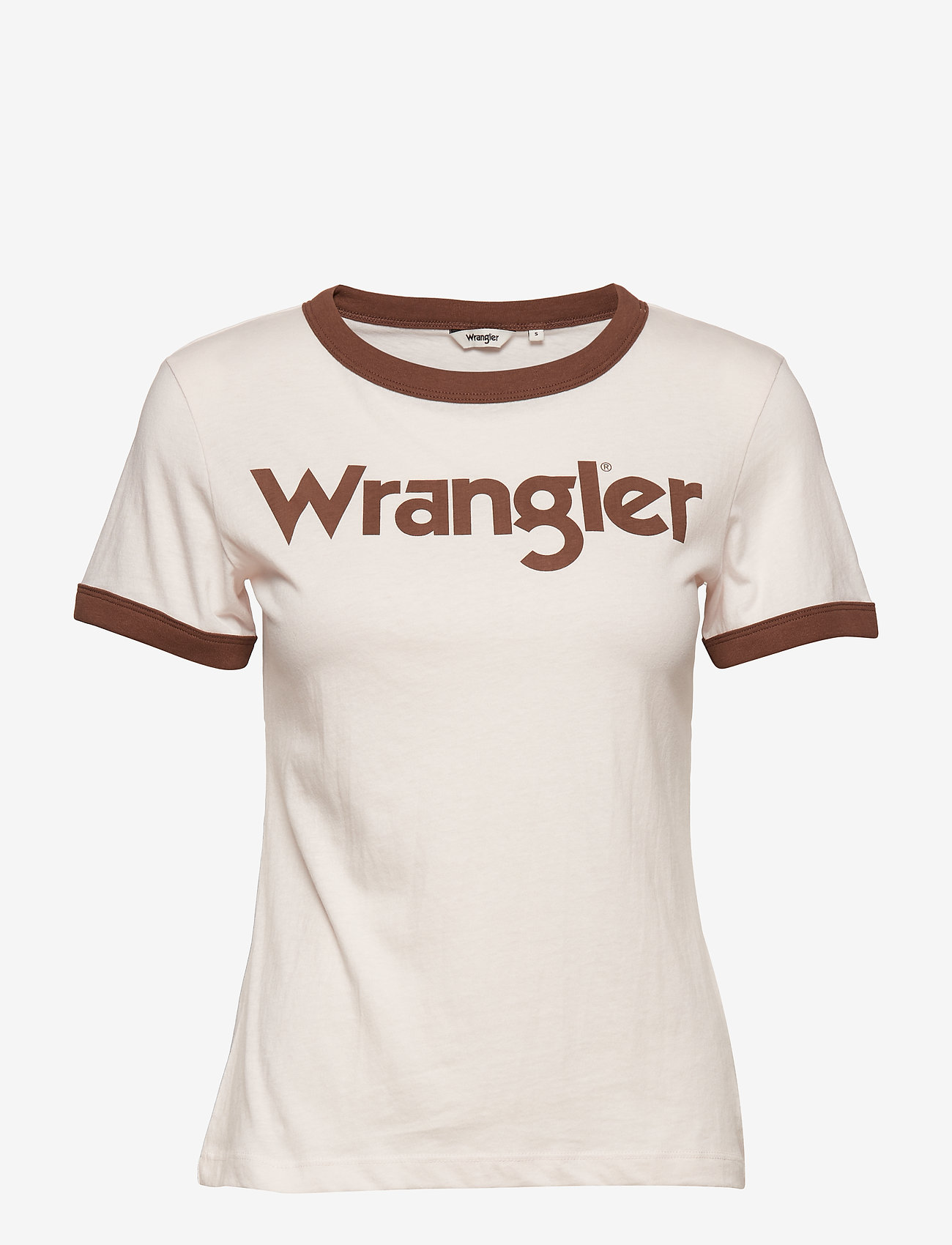 Wrangler - RINGER TEE - petal pink - 0