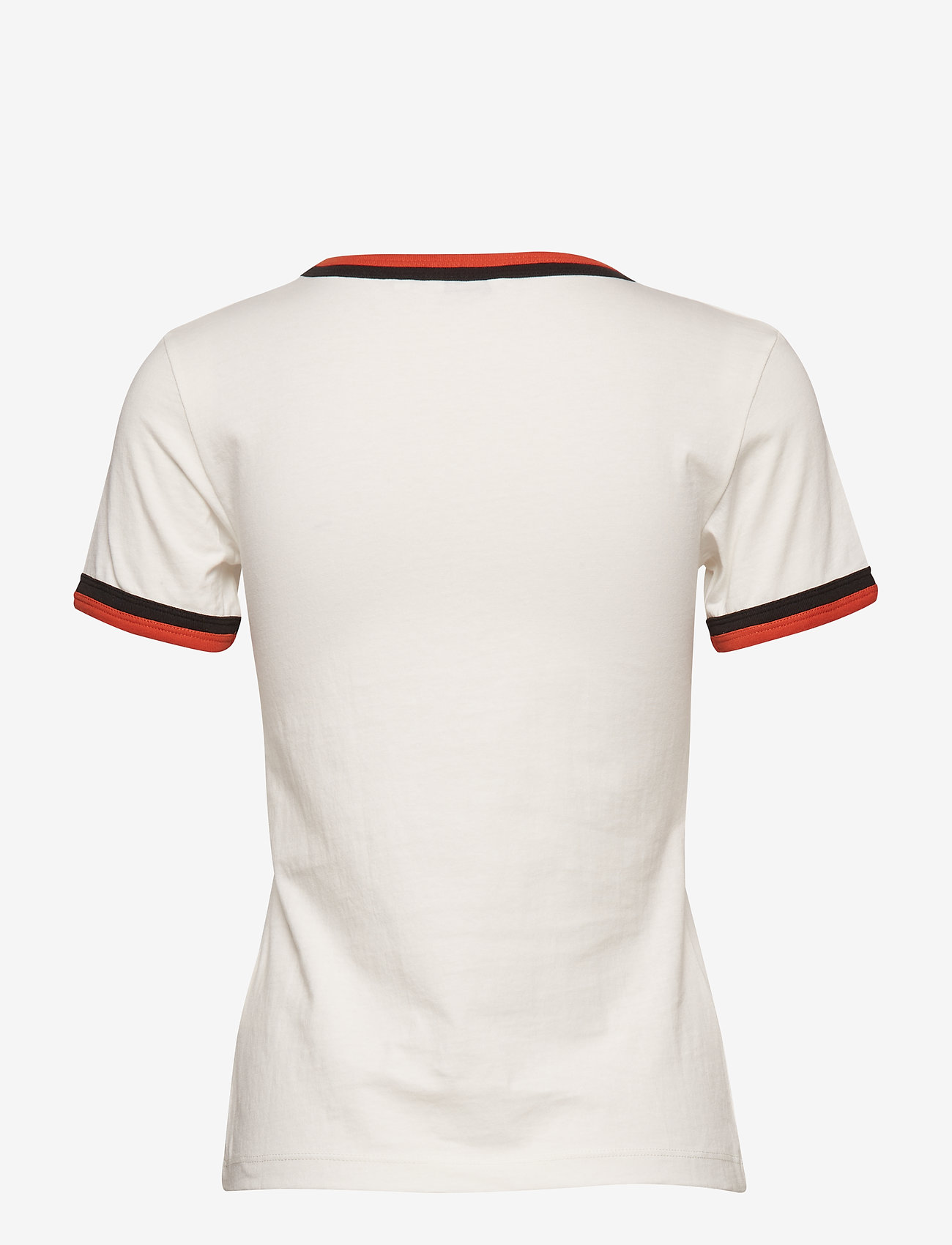 Wrangler - RINGER TEE - burnt ochre - 1