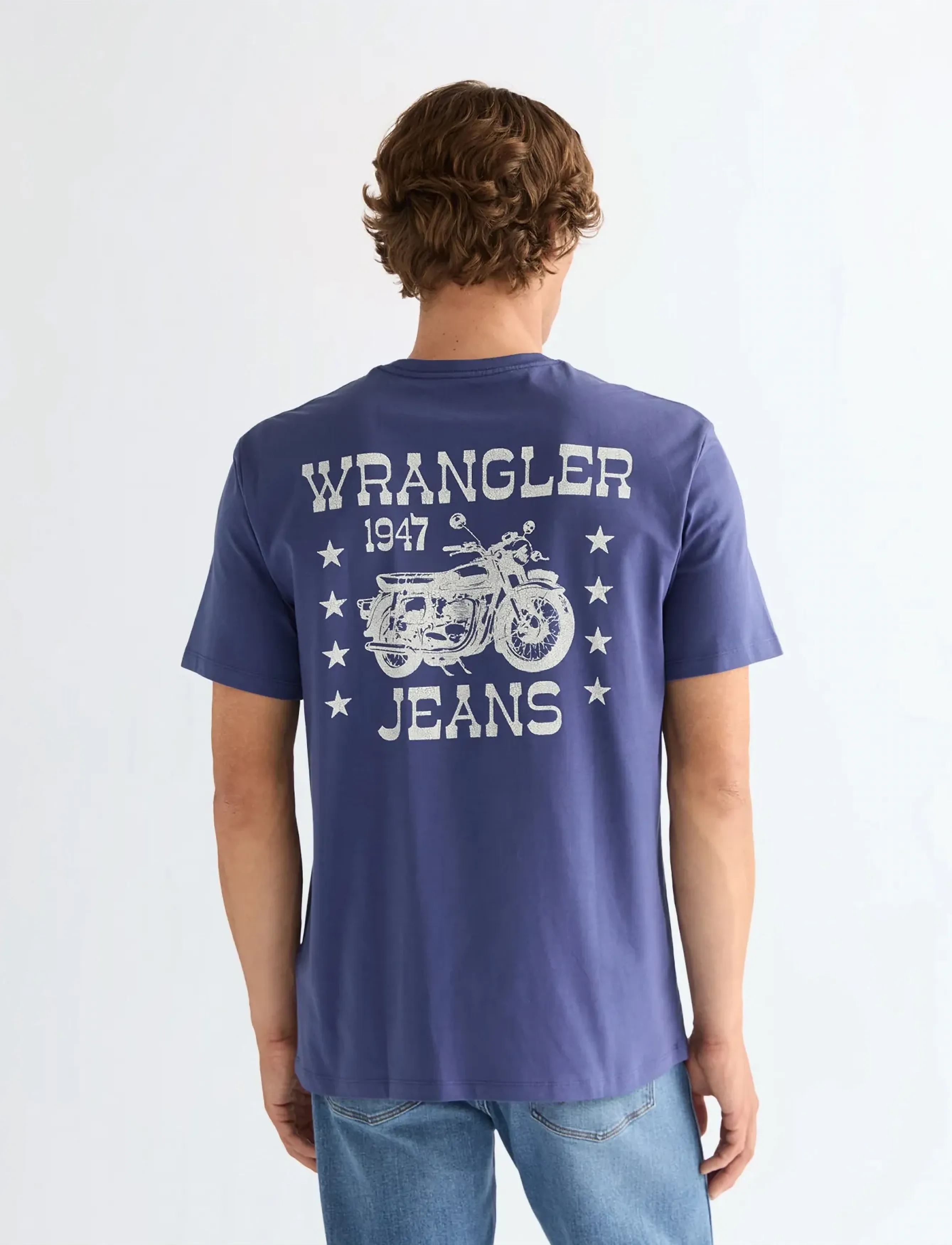 Wrangler - GRAPHIC TEE - die niedrigsten preise - navy - 3