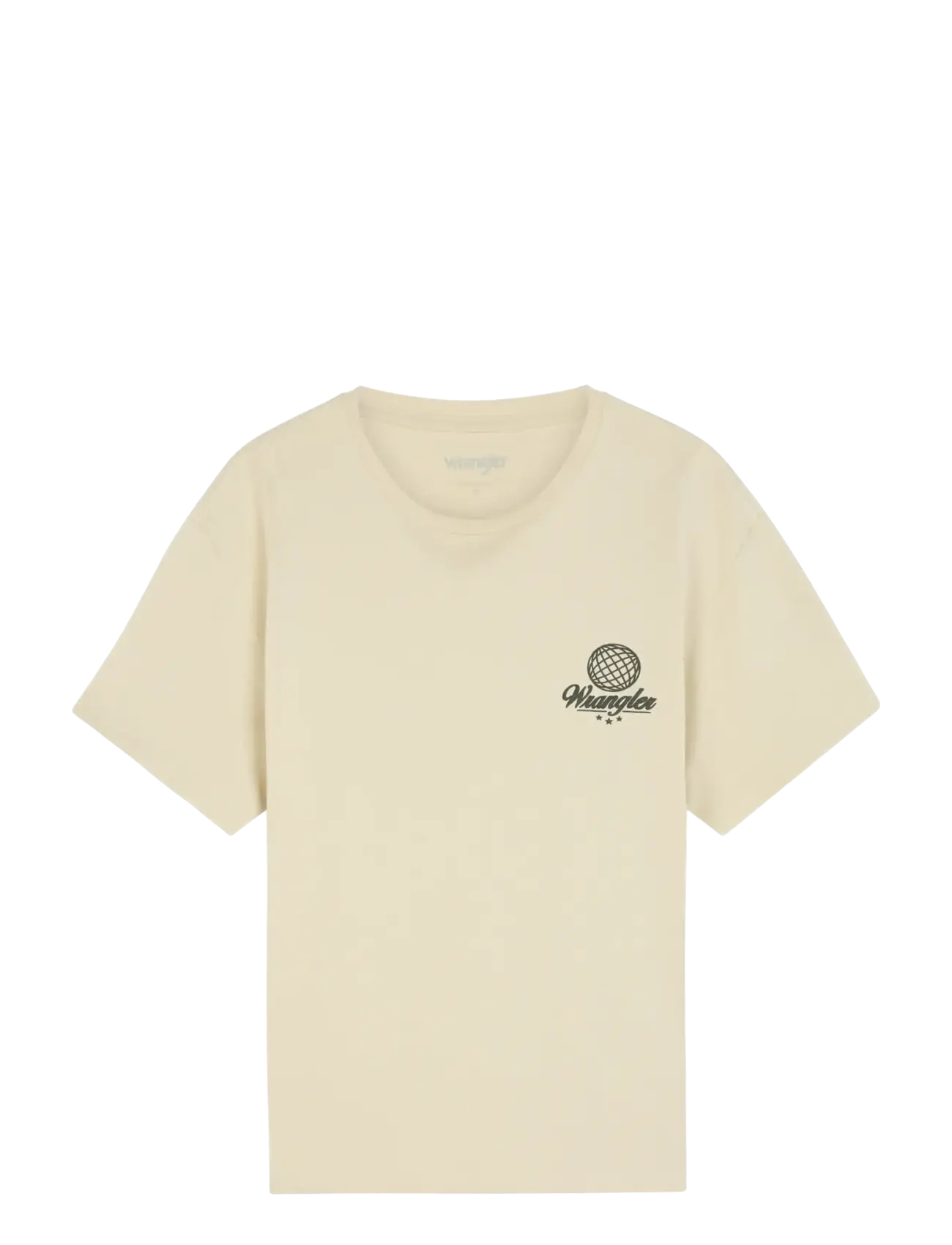Wrangler - VINTAGE TEE - kortärmade t-shirts - almond milk - 1