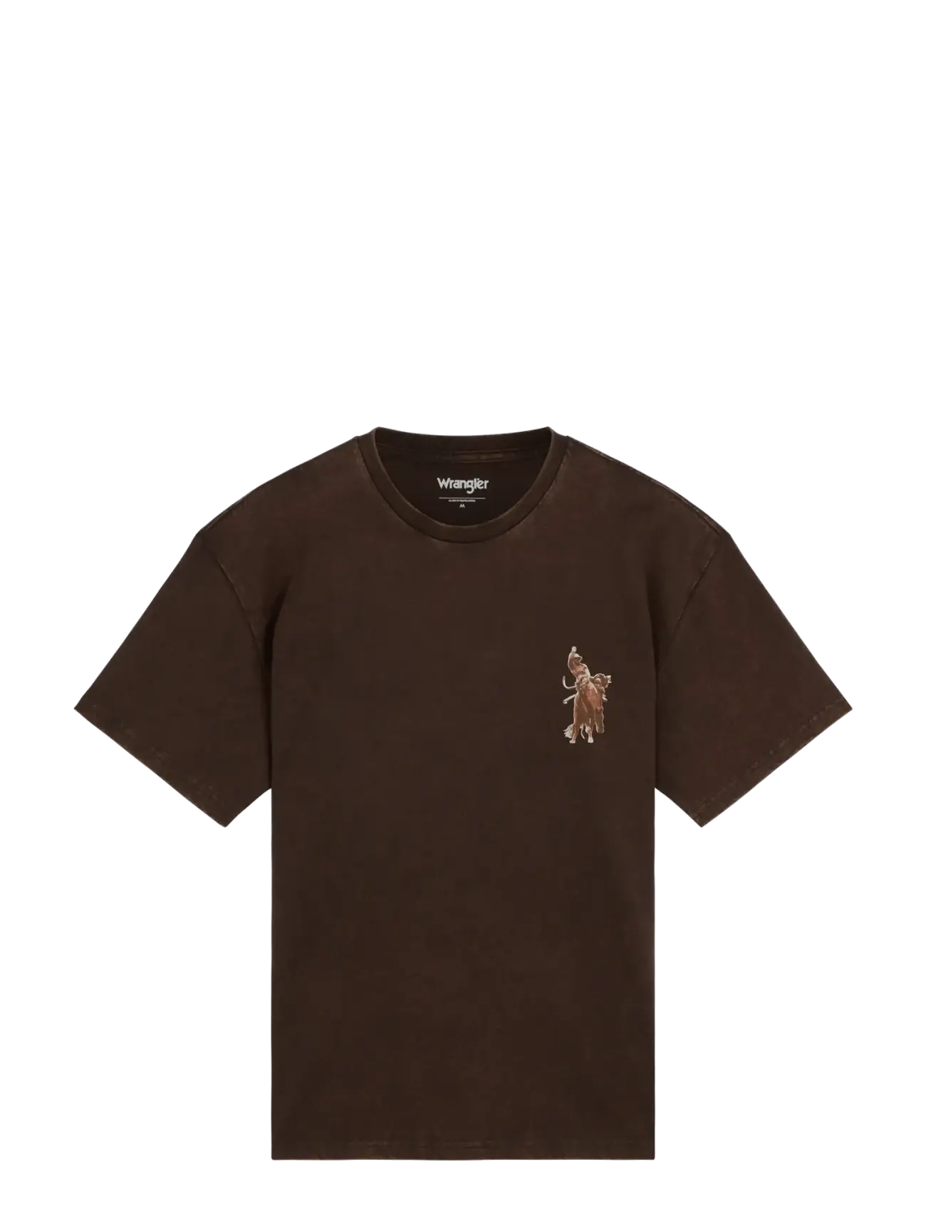 Wrangler - VINTAGE TEE - kurzärmelige t-shirts - chocolate torte - 1