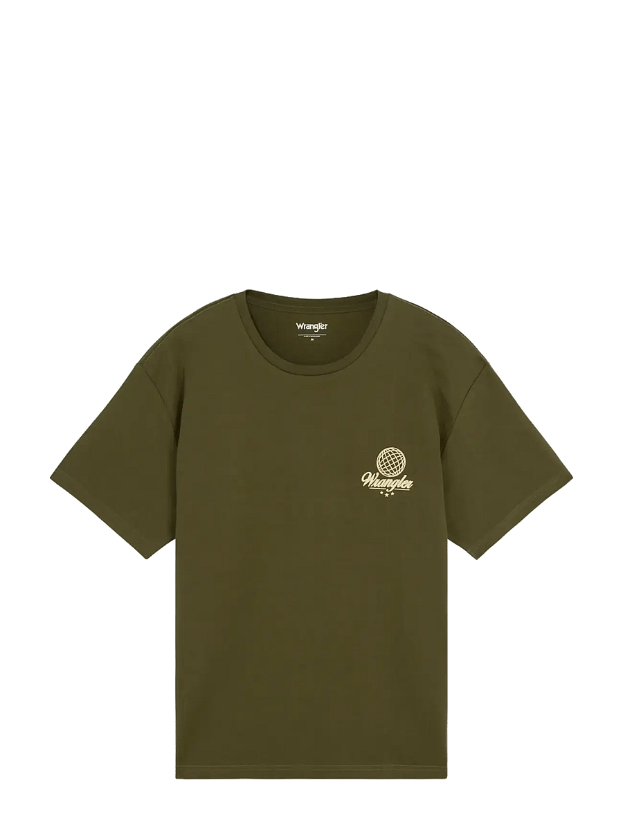 Wrangler - VINTAGE TEE - kortærmede t-shirts - olive night - 1
