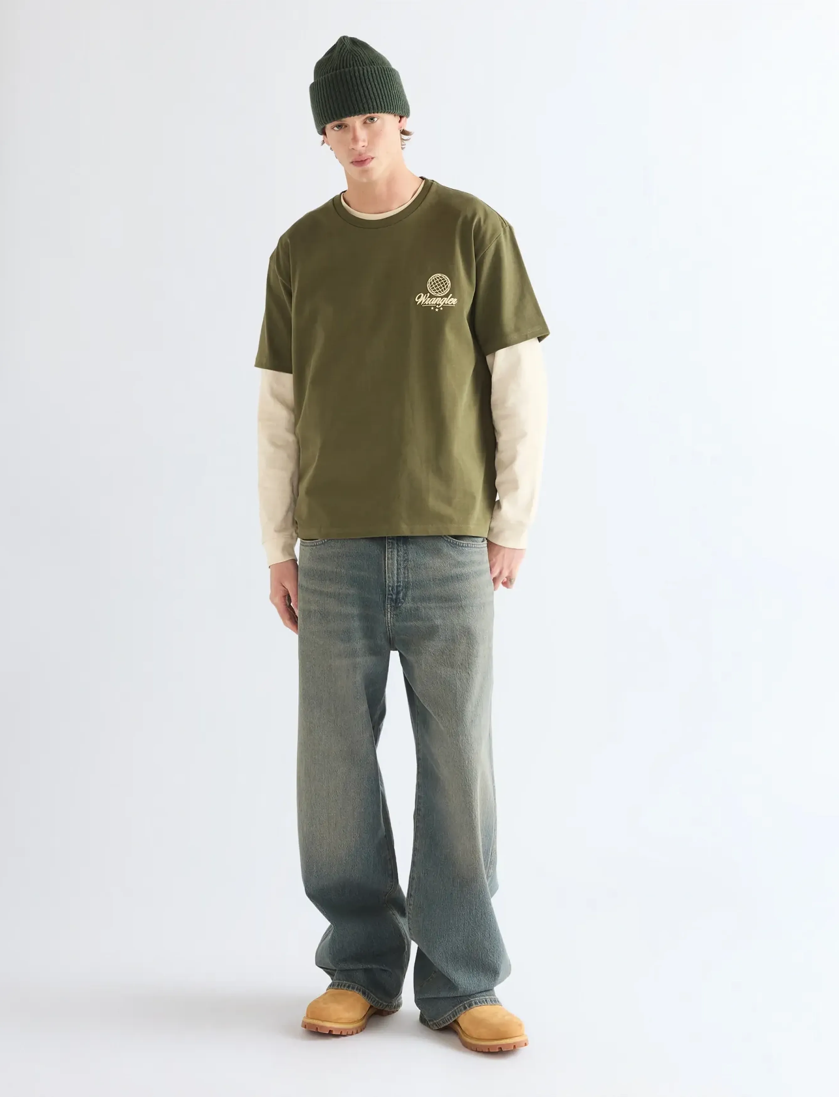 WRANGLER Vintage Tee t-shirts med tryck herr – bild 5