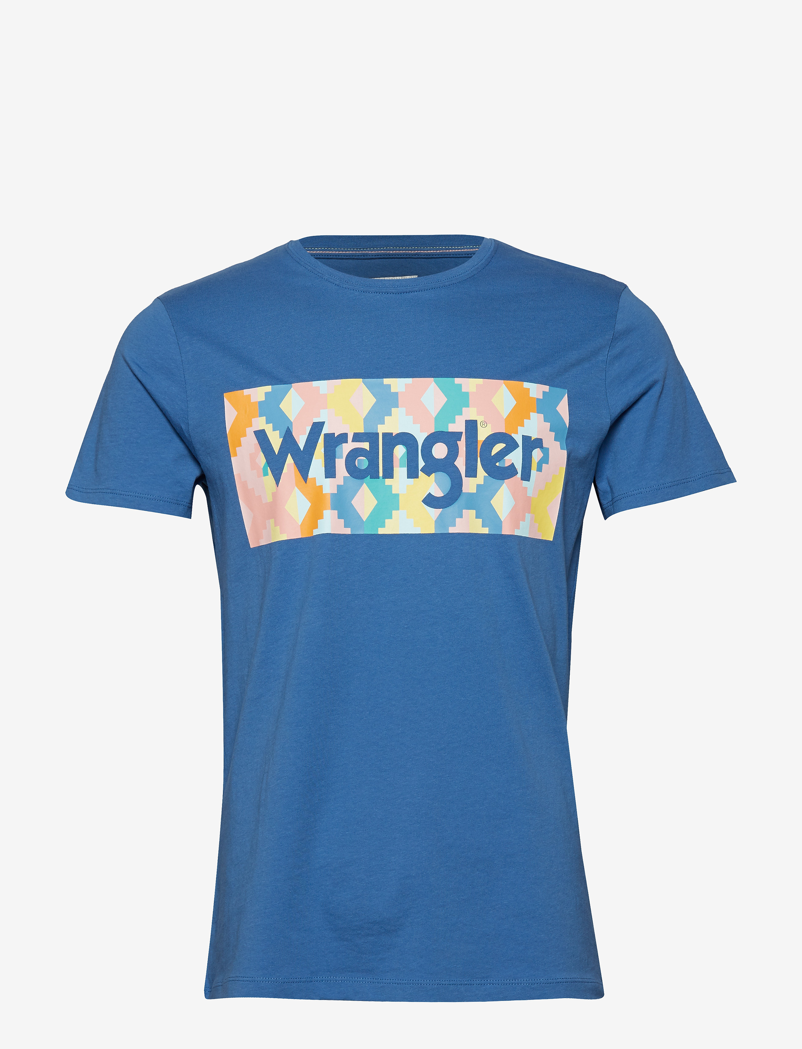 Wrangler - SUMMER LOGO TEE - federal blue - 0