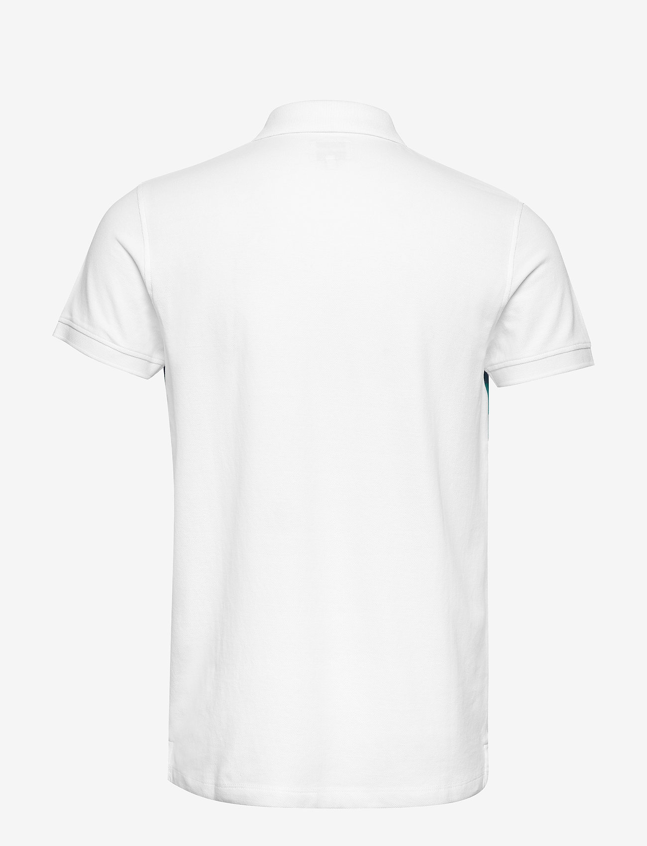 Wrangler - SS STRIPE POLO - white - 1