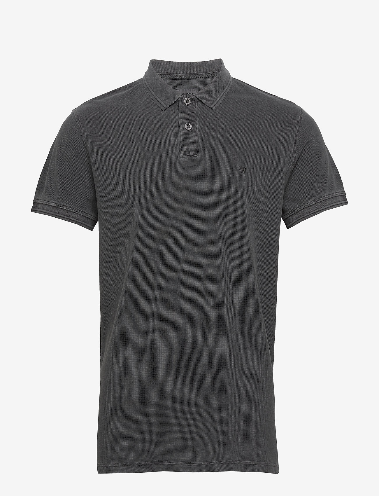 Wrangler - OVERDYE POLO - faded black - 0