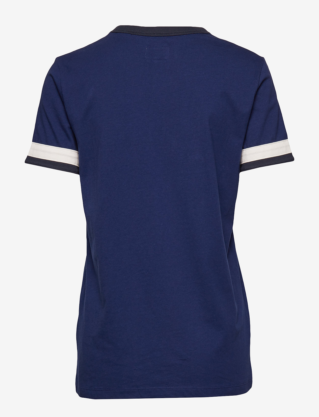 Wrangler - BAND STRIPE TEE - blue depths - 1
