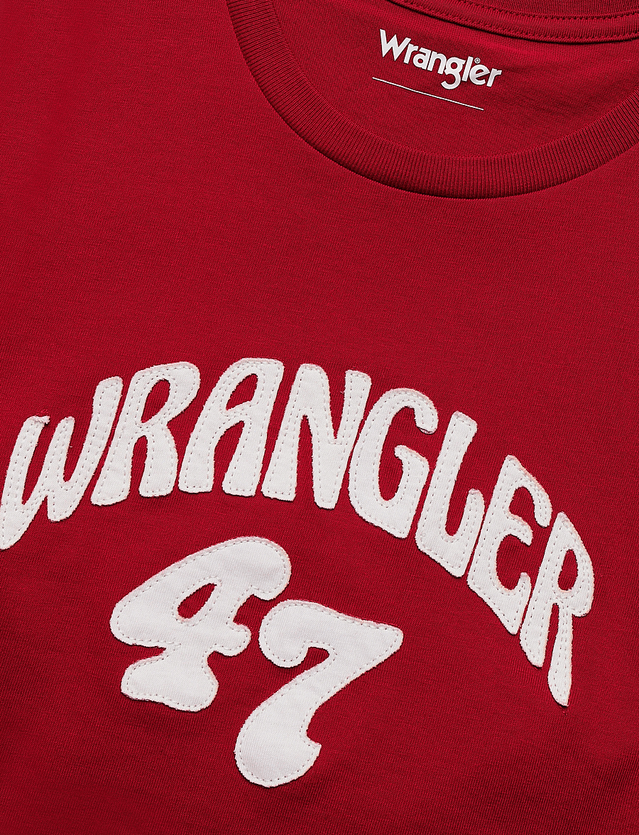 Wrangler - SHRUNKEN BAND TEE - chili pepper - 2