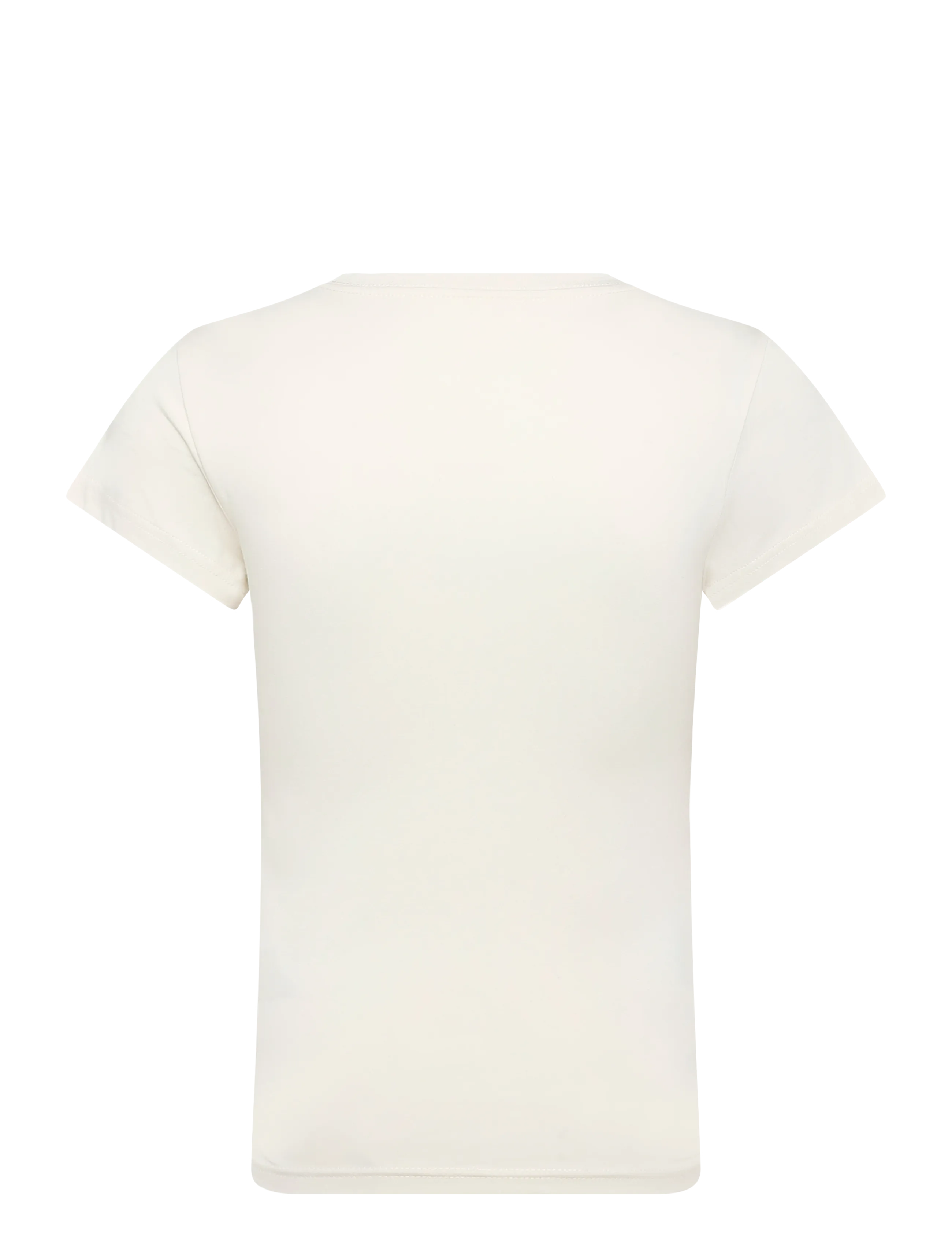 Wrangler - SHRUNKEN BAND TEE - t-shirts - egret - 1