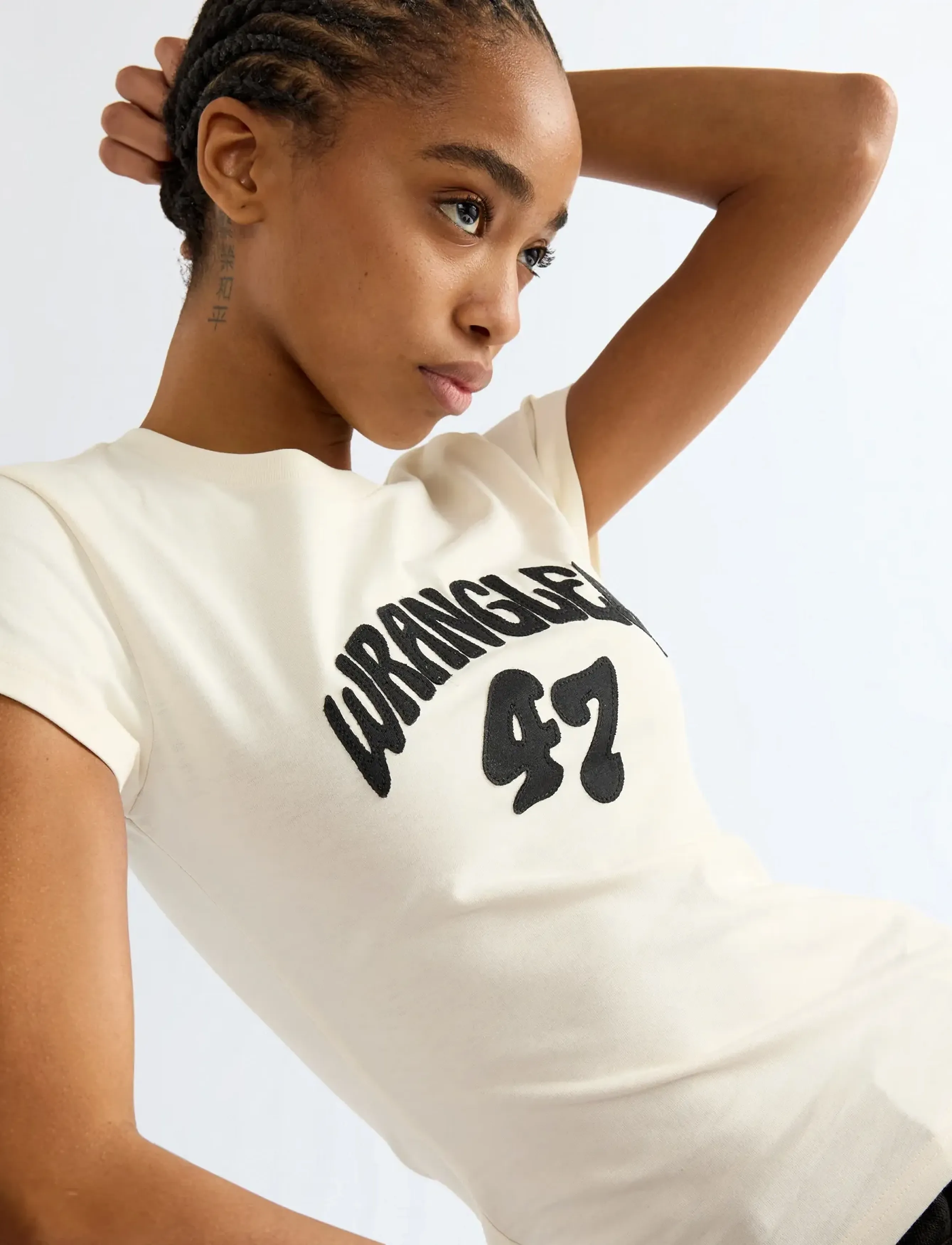 WRANGLER Shrunken Band Tee t-shirts dam – bild 5