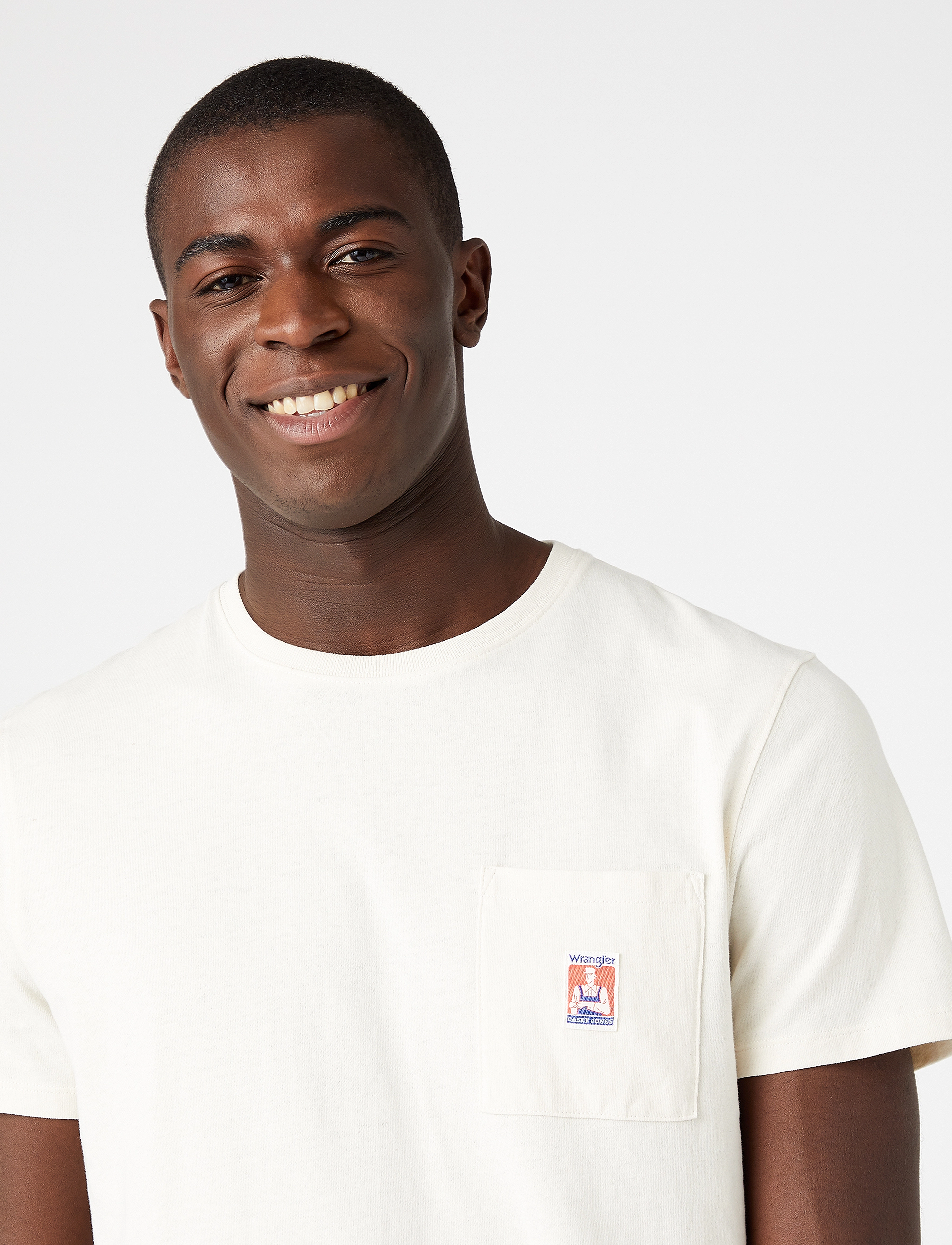 Wrangler - CASEY JONES TEE - natural ecru - 3