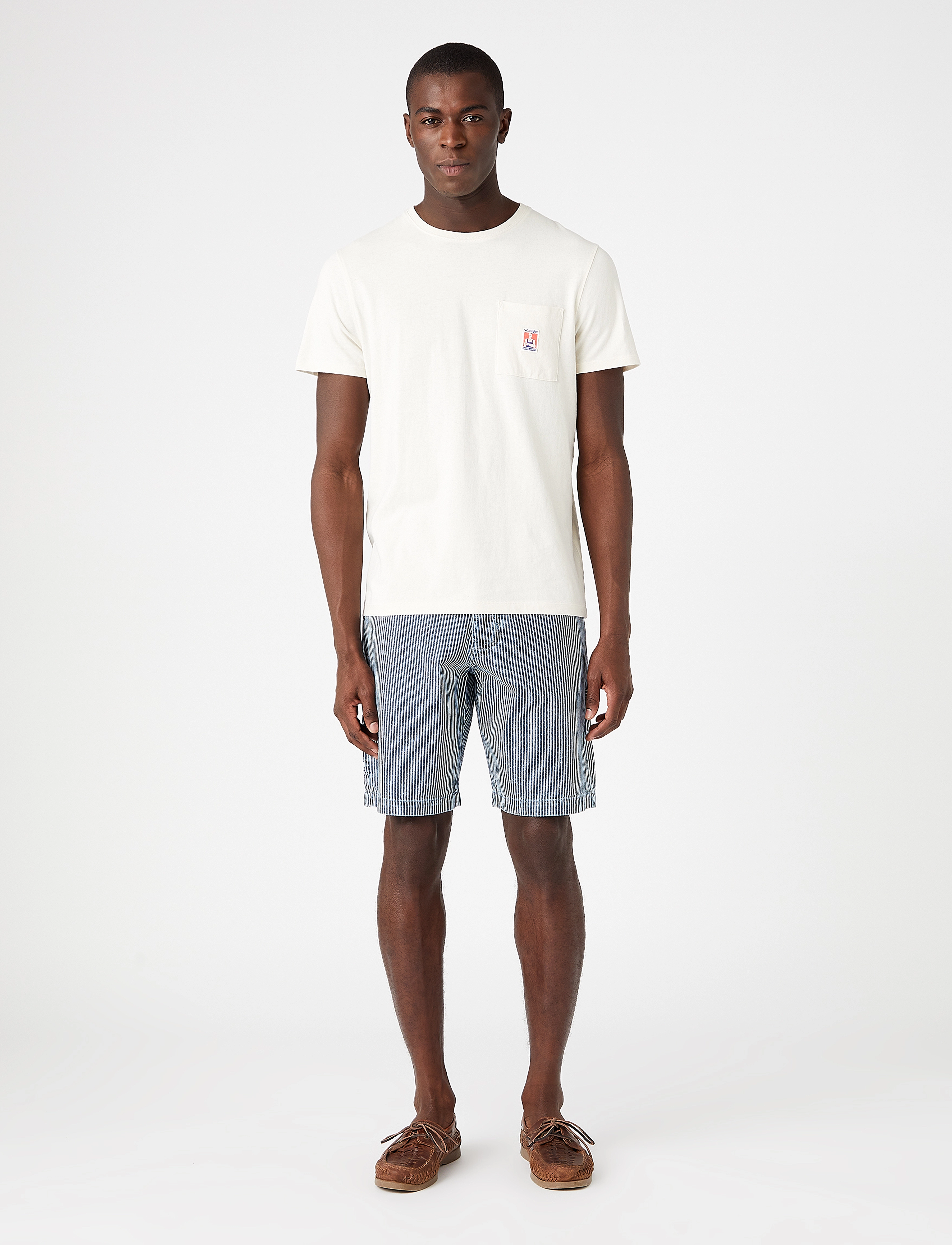 Wrangler - CASEY JONES TEE - natural ecru - 4