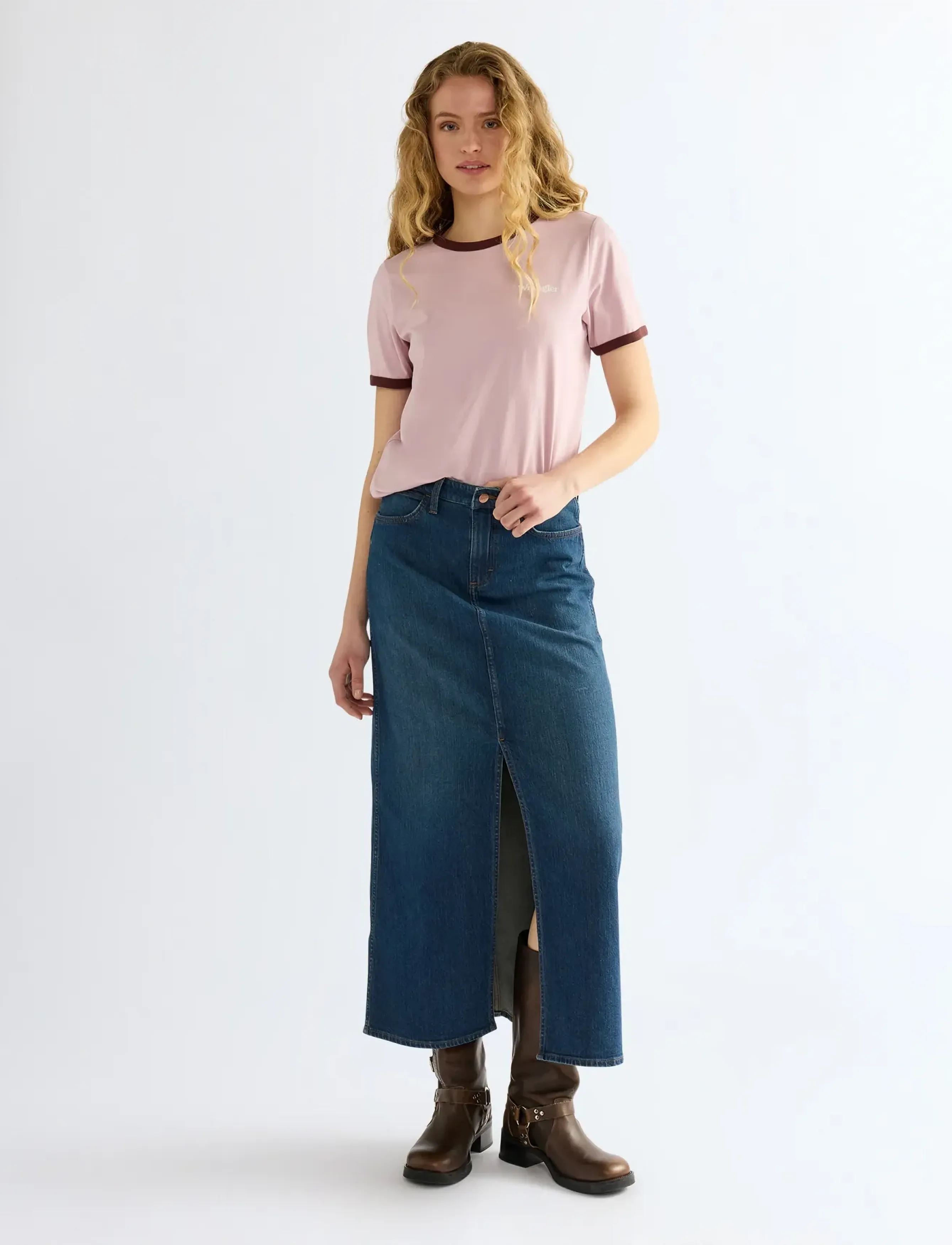 Wrangler - RINGER TEE - herbstliche kleidung - keepsake lilac - 3