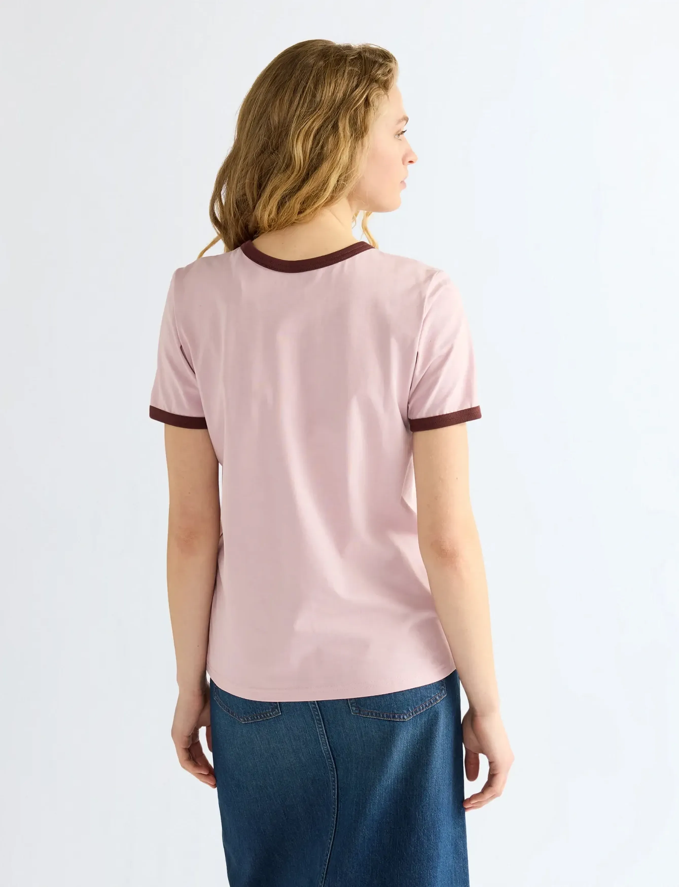 Wrangler - RINGER TEE - herbstliche kleidung - keepsake lilac - 4