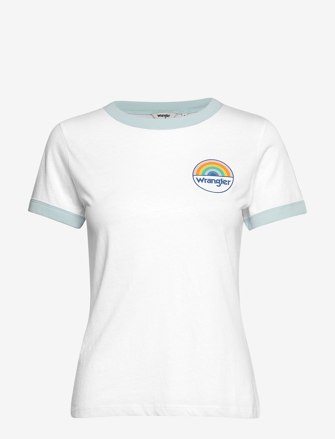 Wrangler - RINGER TEE - white - 0