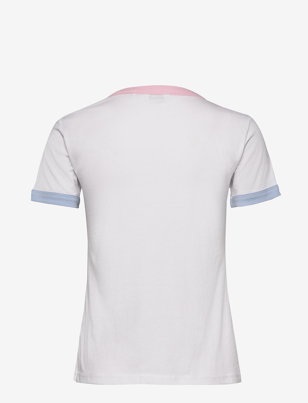 Wrangler - RINGER TEE - real white - 1