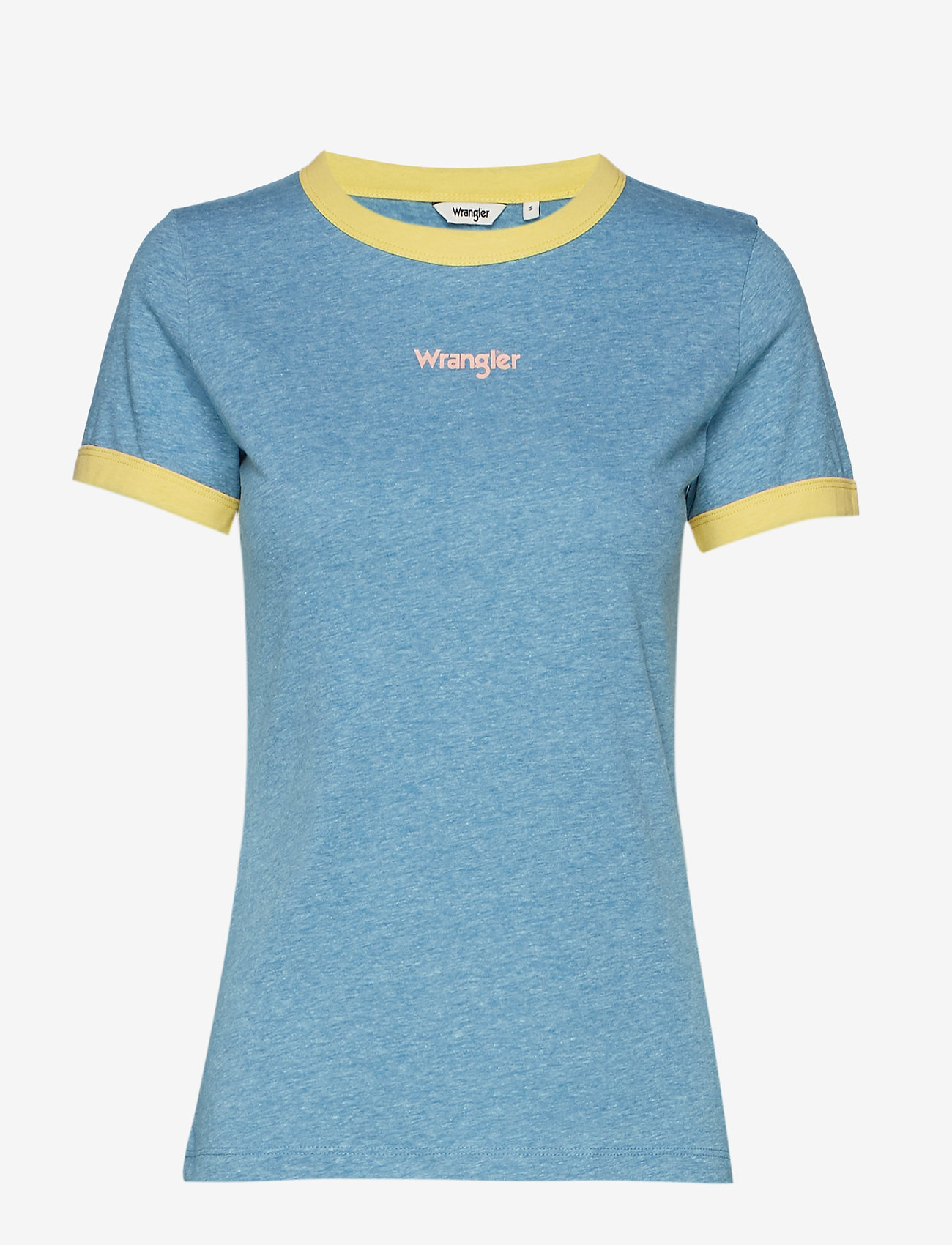 Wrangler - RINGER TEE - niagara blue - 0