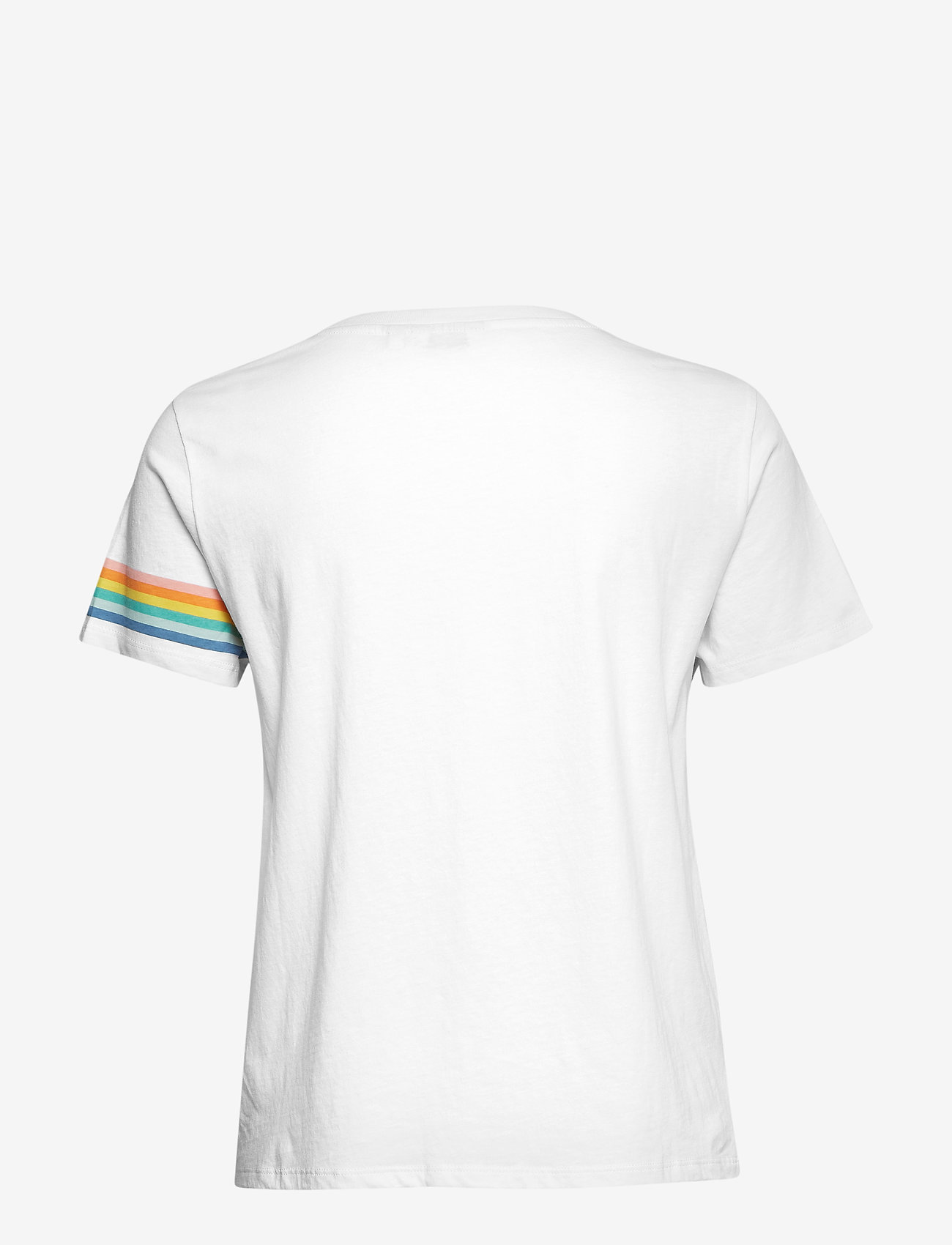Wrangler - RAINBOW TEE - white - 1
