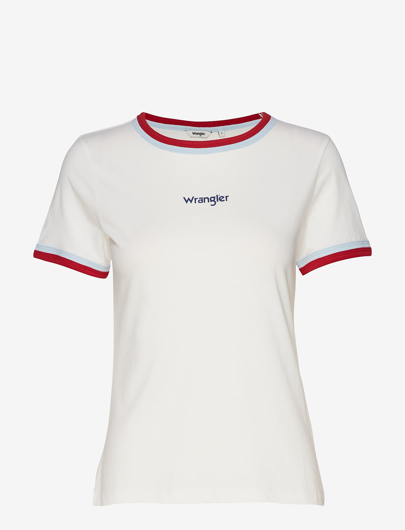 Wrangler - DOUBLE RINGER TEE - offwhite - 0