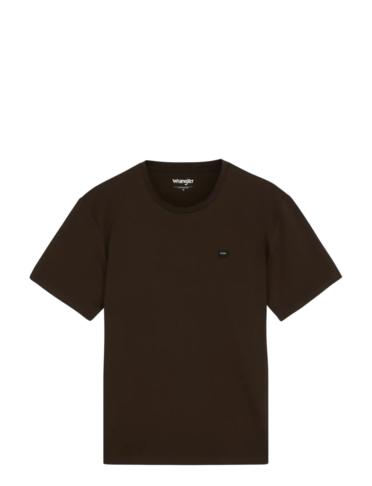 Wrangler - SIGN OFF TEE - kortärmade t-shirts - chocolate torte - 1