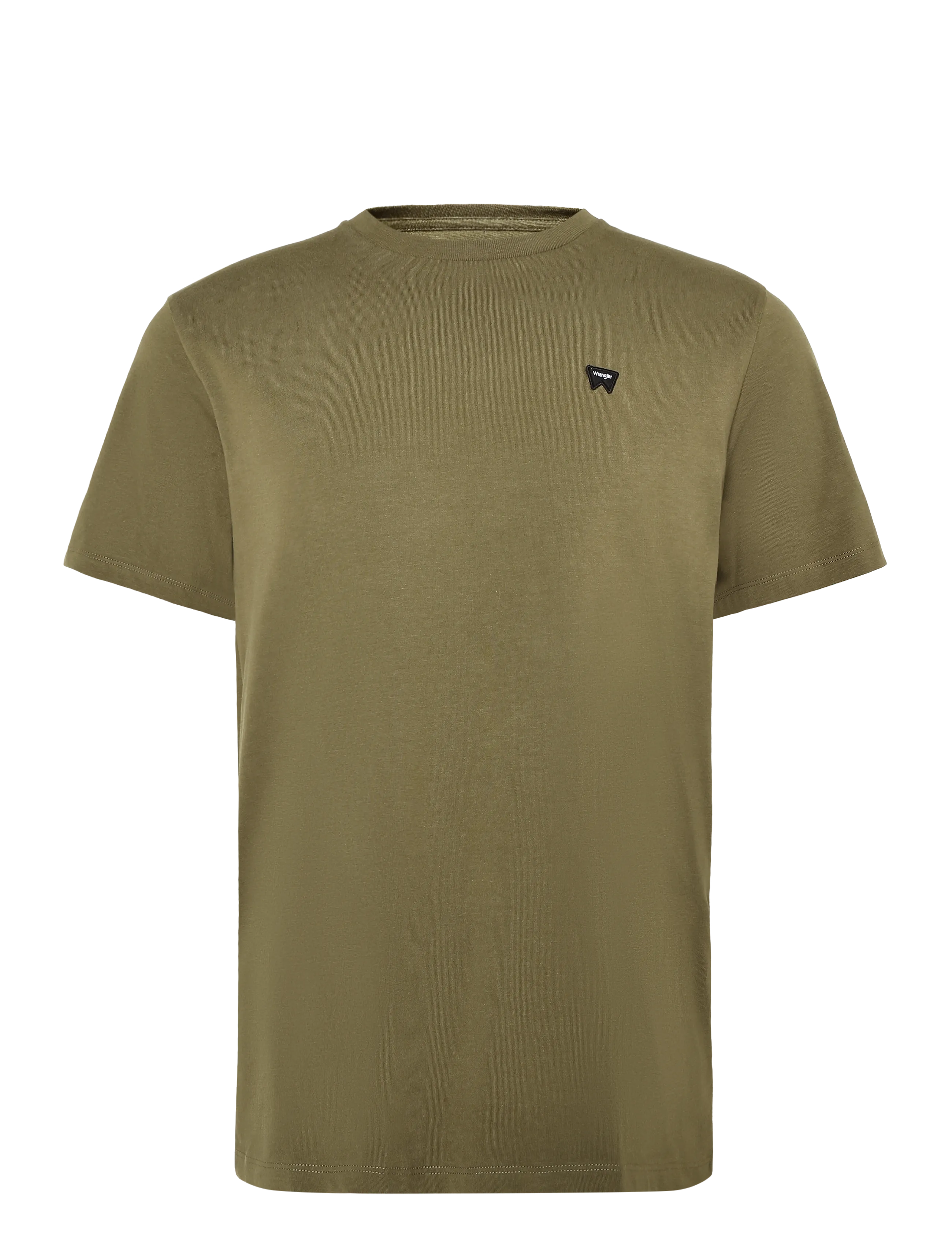 Wrangler - SIGN OFF TEE - kurzärmelige t-shirts - olive night - 1