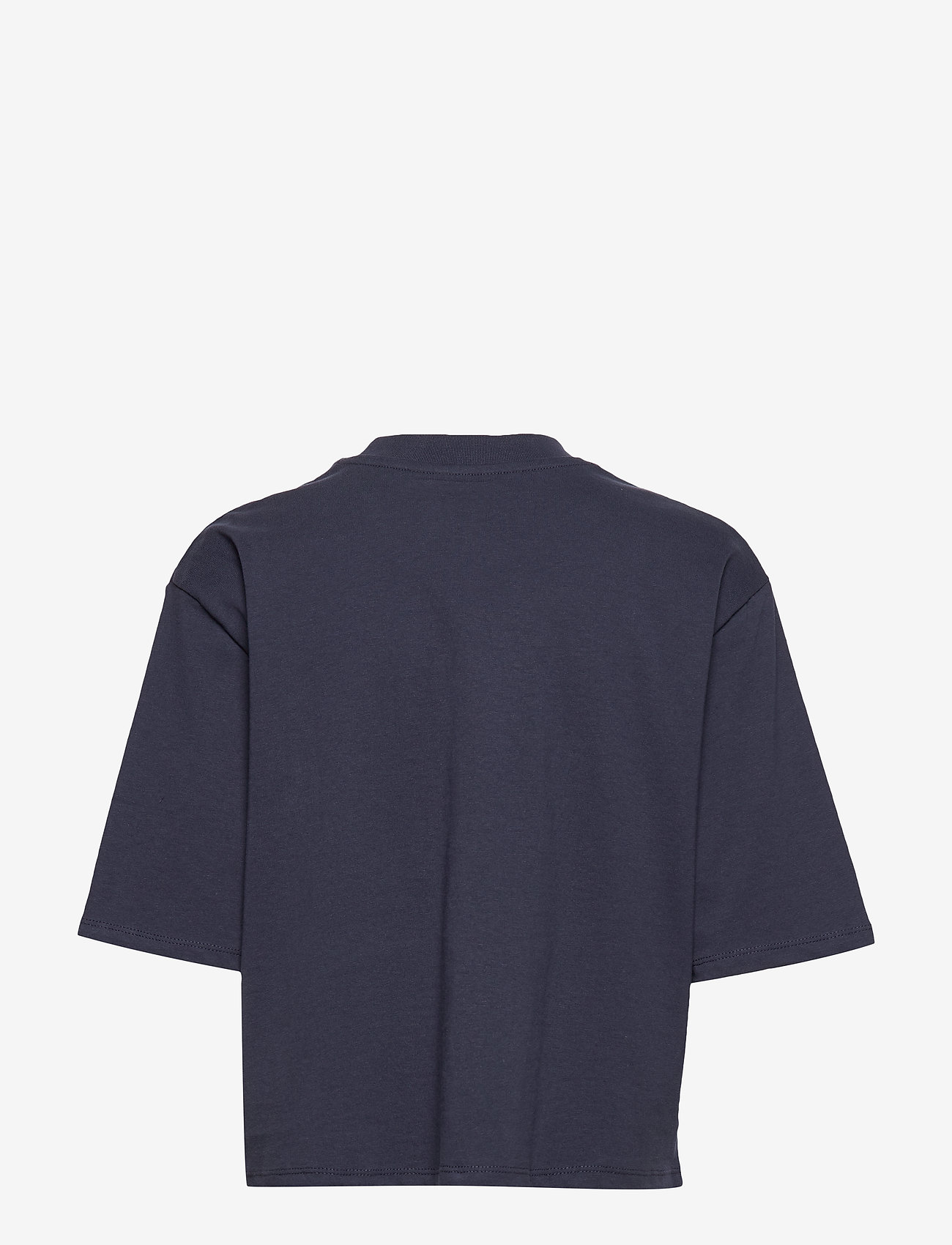 Wrangler - BOYFRIEND CROP TEE NAVY - navy - 1