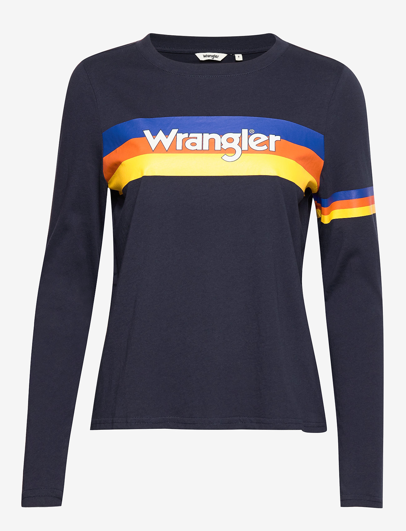 Wrangler - RAINBOW TEE NAVY - navy - 0