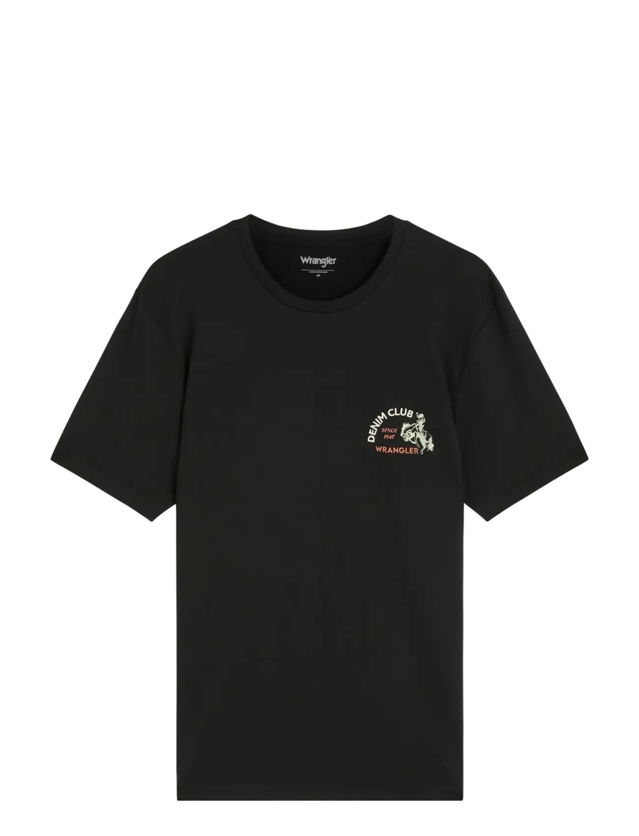 Wrangler - SMALL GRAPHIC TEE - kortärmade t-shirts - black beauty - 1
