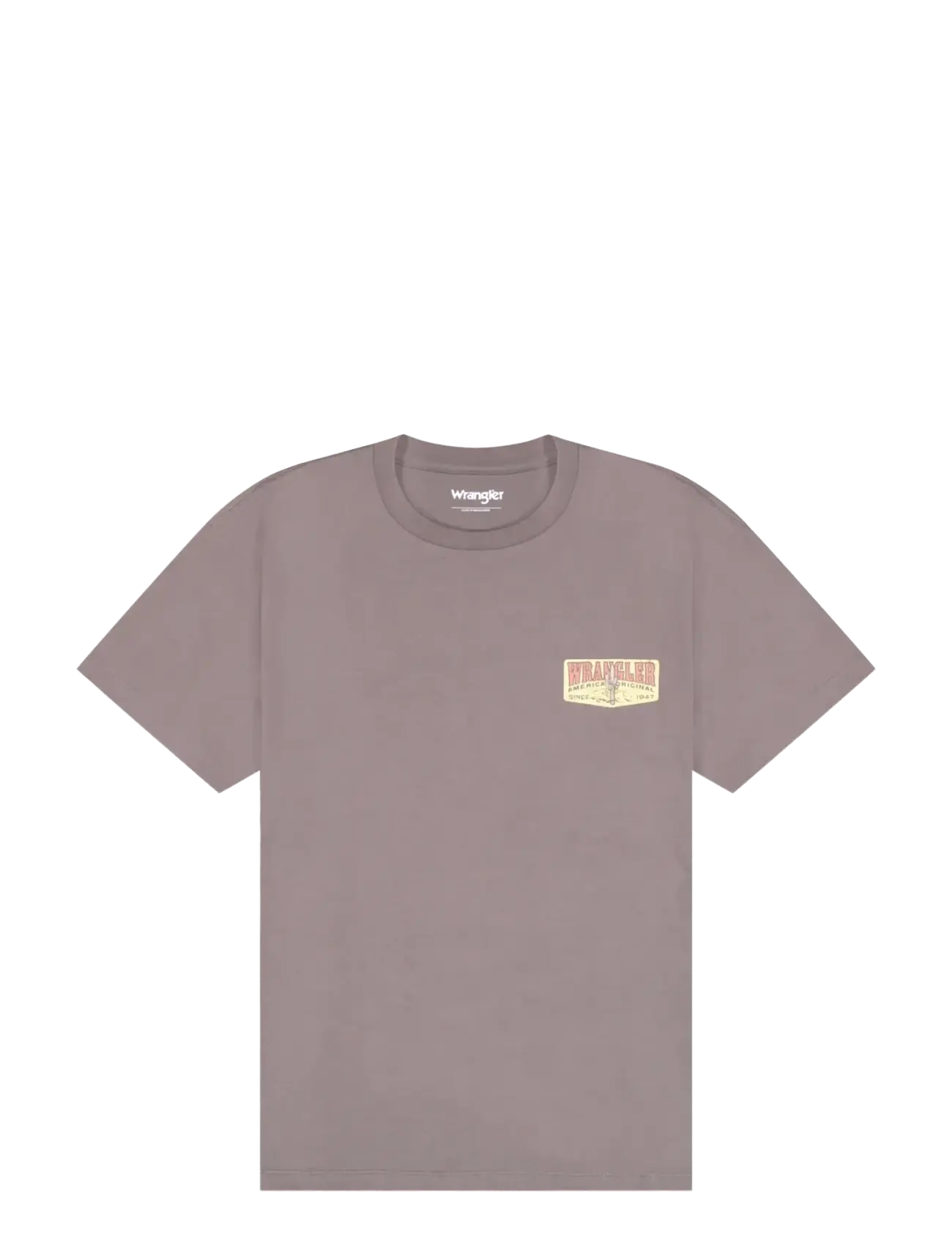 WRANGLER Klein Graphic Tee Braun - Mx00 - Herren