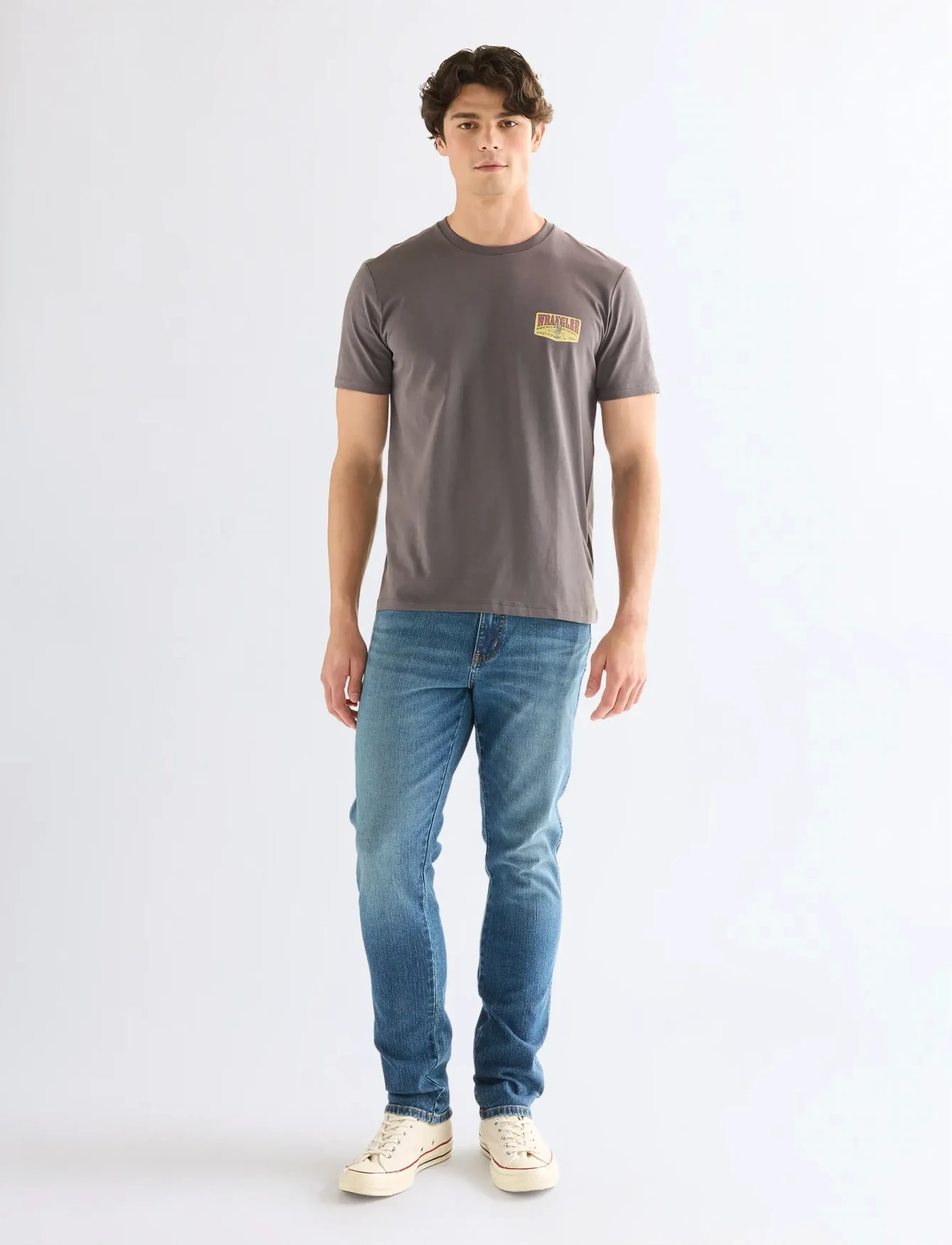 Wrangler - SMALL GRAPHIC TEE - alhaisimmat hinnat - magnet - 5