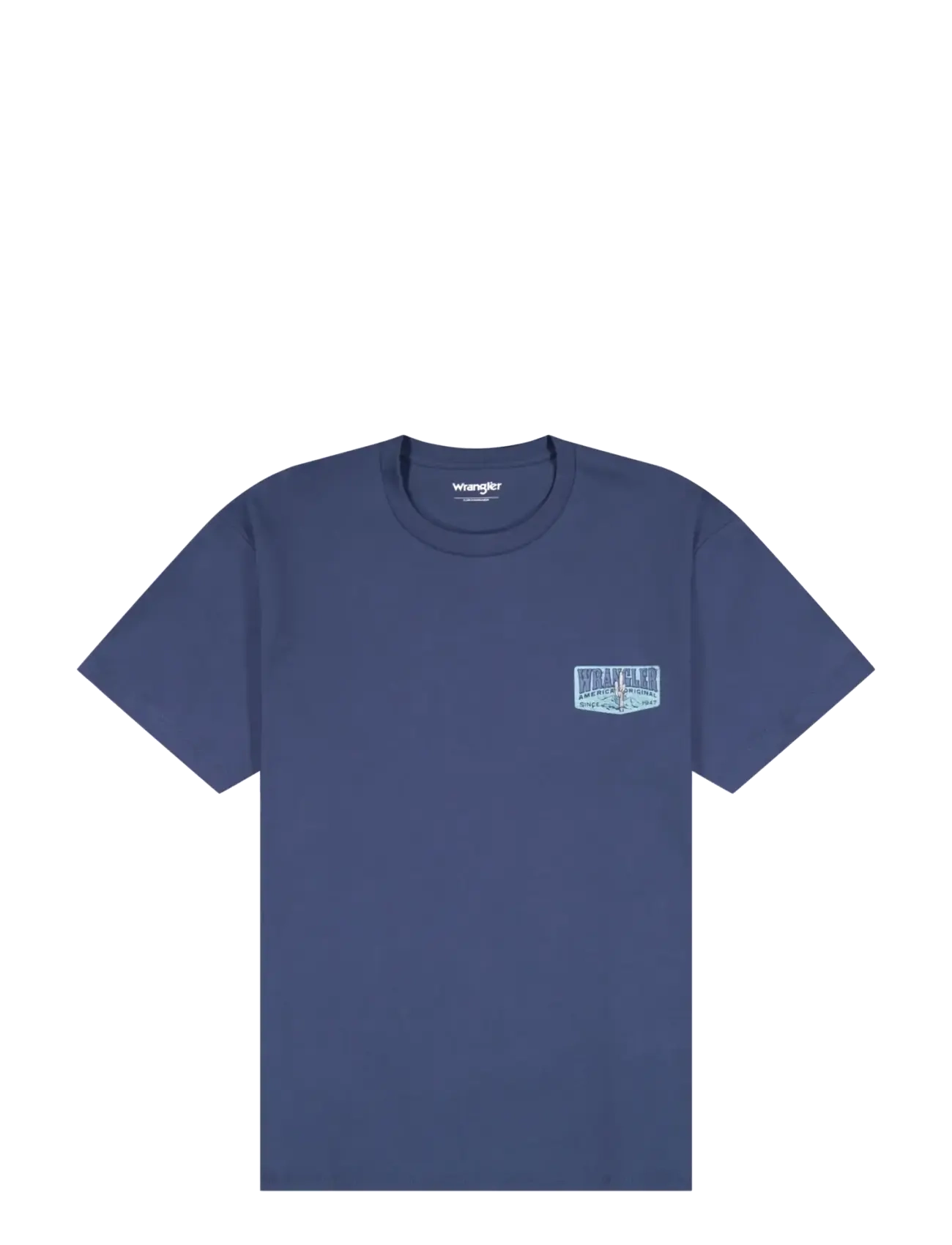 WRANGLER Klein Graphic Tee Navy - Mx00 - Herren