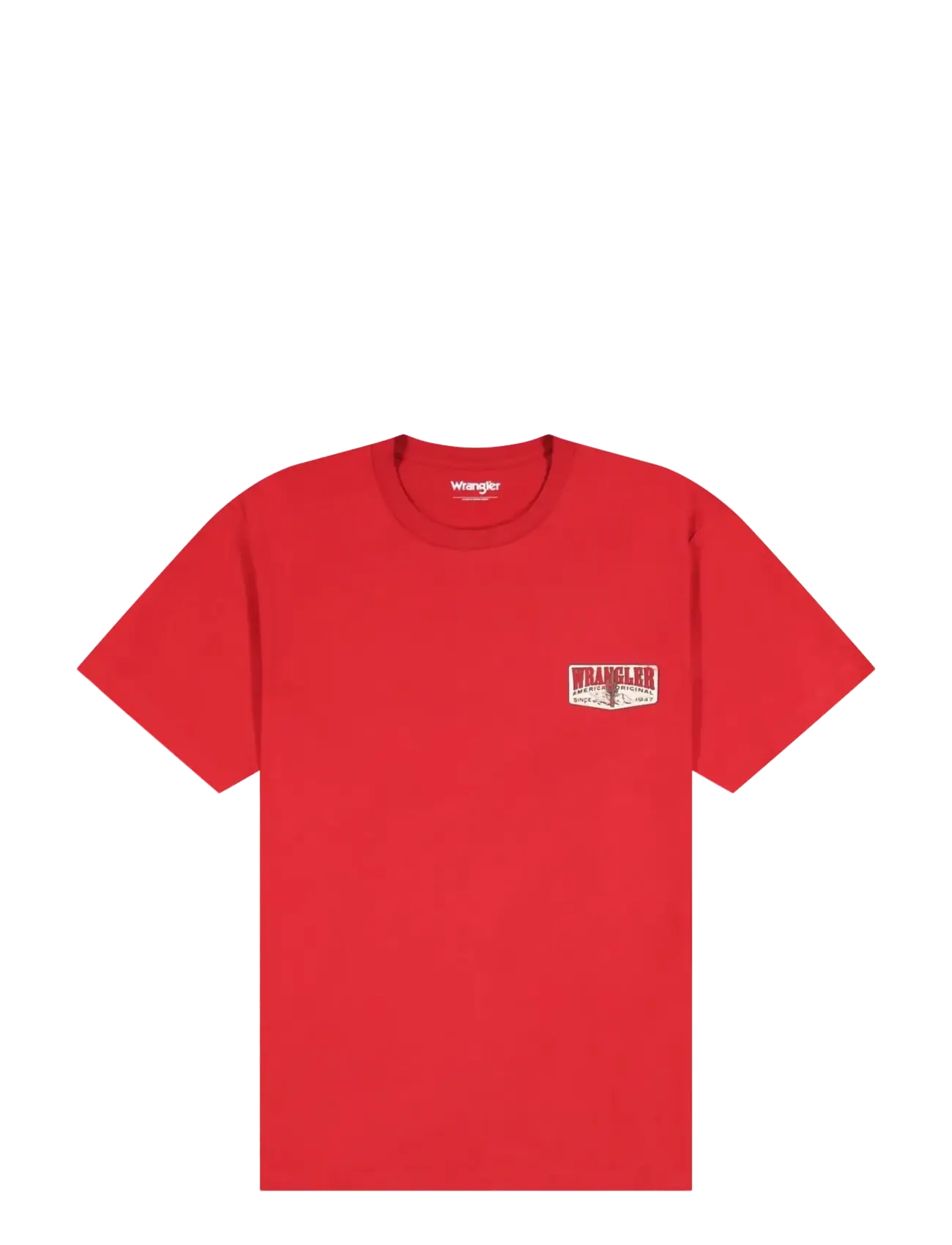 WRANGLER Klein Graphic Tee Rot - XXLx00 - Herren