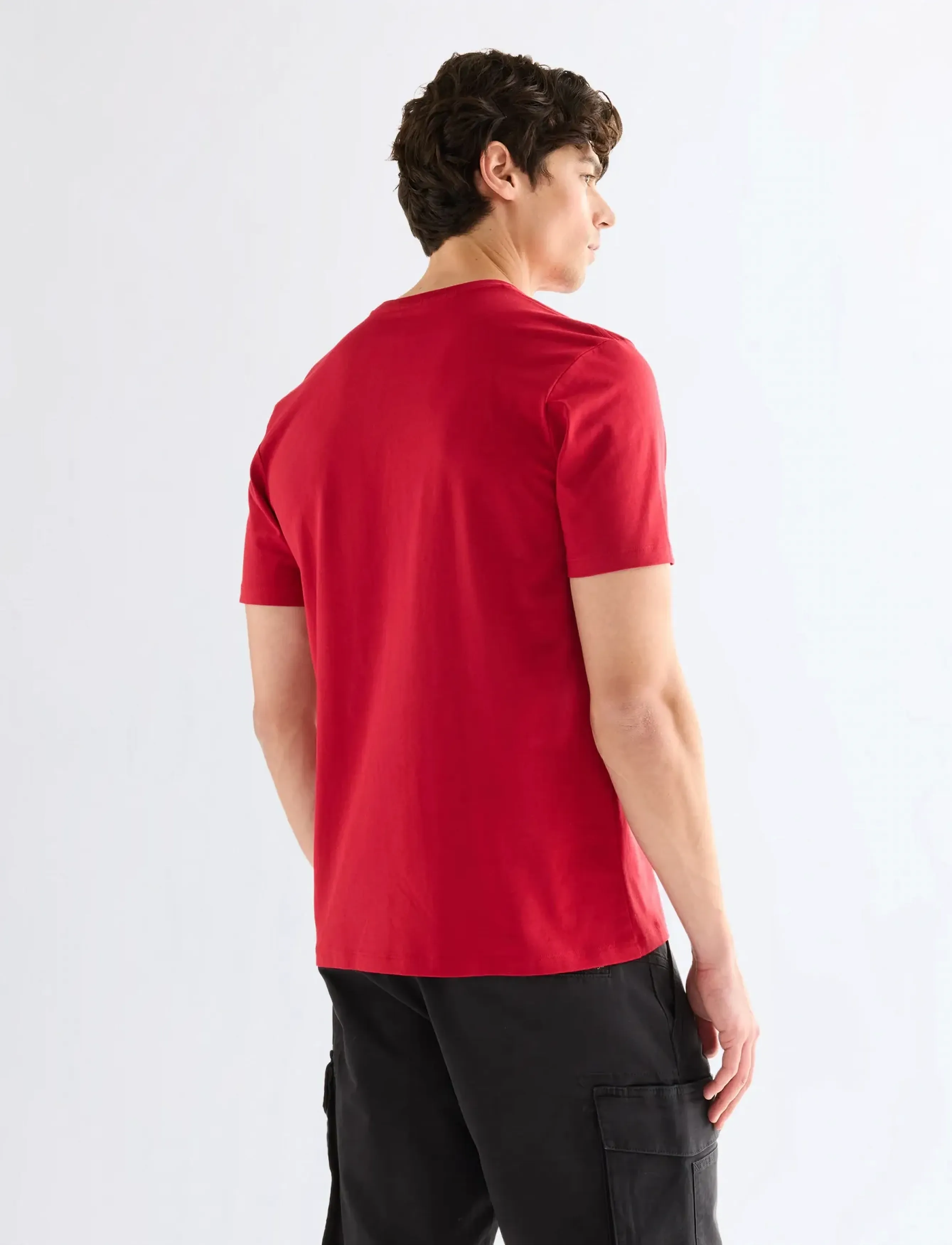 Wrangler - SMALL GRAPHIC TEE - die niedrigsten preise - red - 4