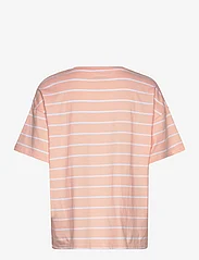 Wrangler - STRIPE TEE - t-shirt & tops - peach melba - 1