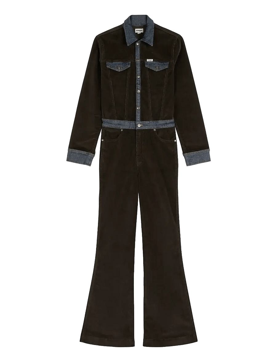 Wrangler - MONTANA COVERALL - jumpsuits - chocolate torte - 1