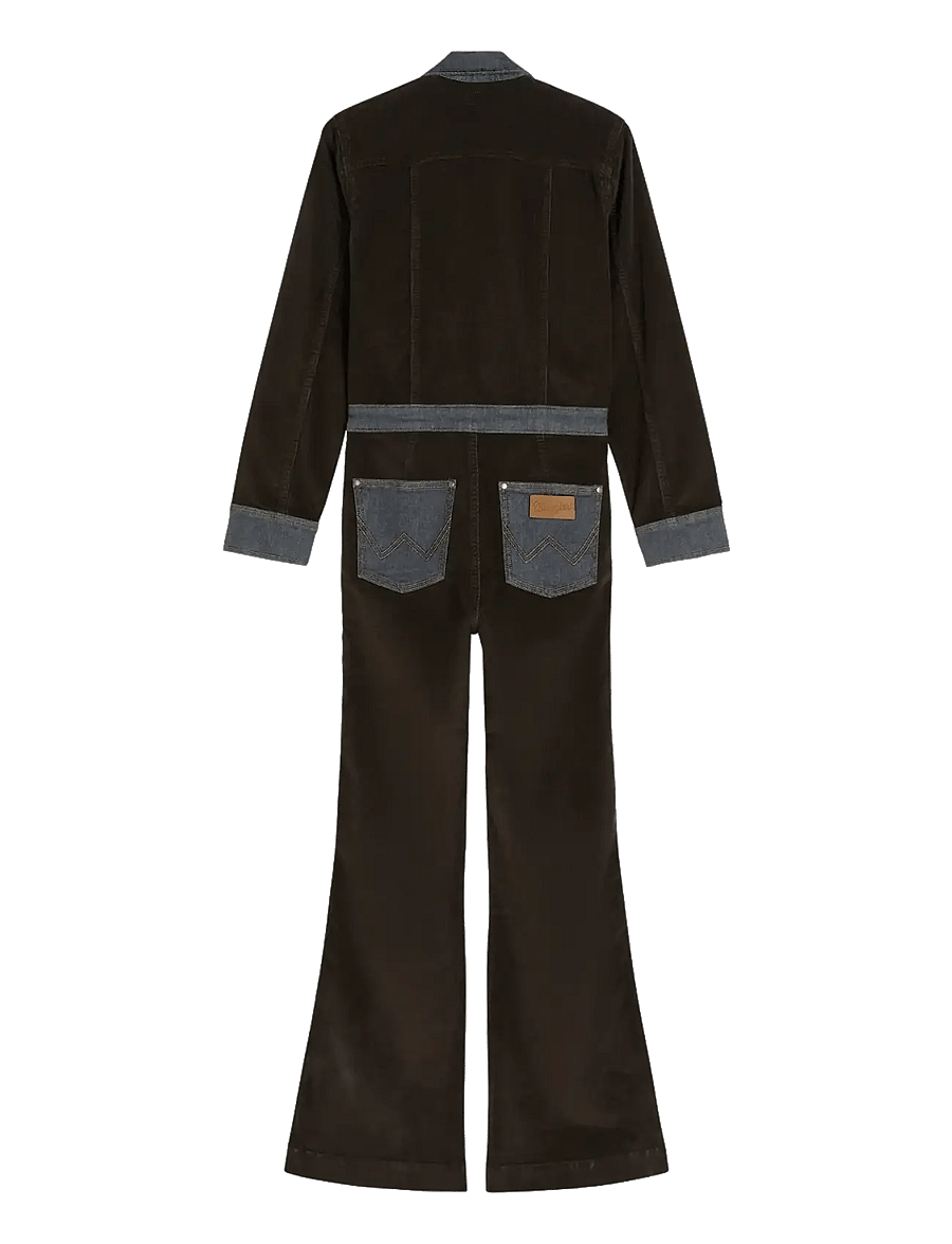 Wrangler - MONTANA COVERALL - jumpsuits - chocolate torte - 2