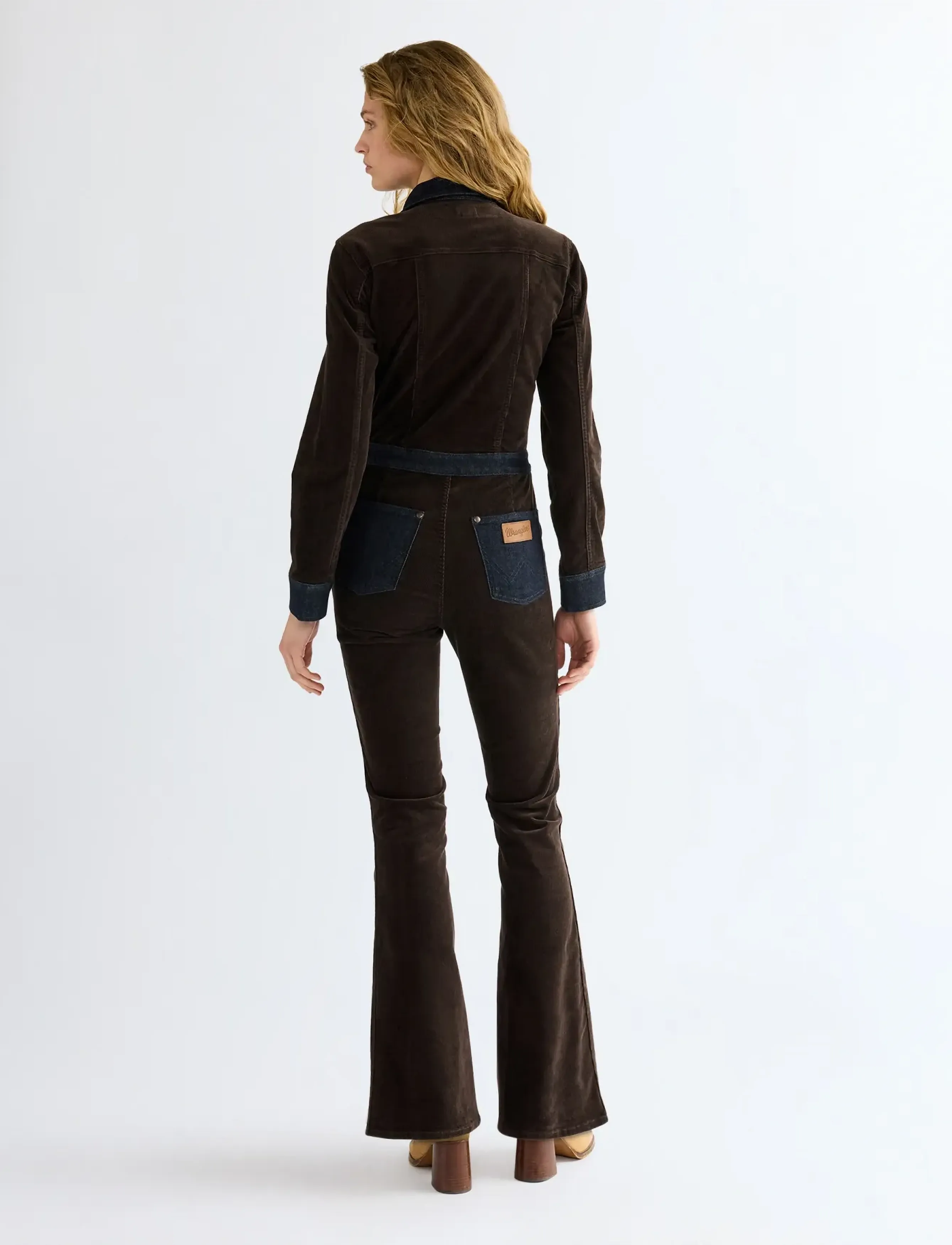 Wrangler - MONTANA COVERALL - jumpsuits - chocolate torte - 3