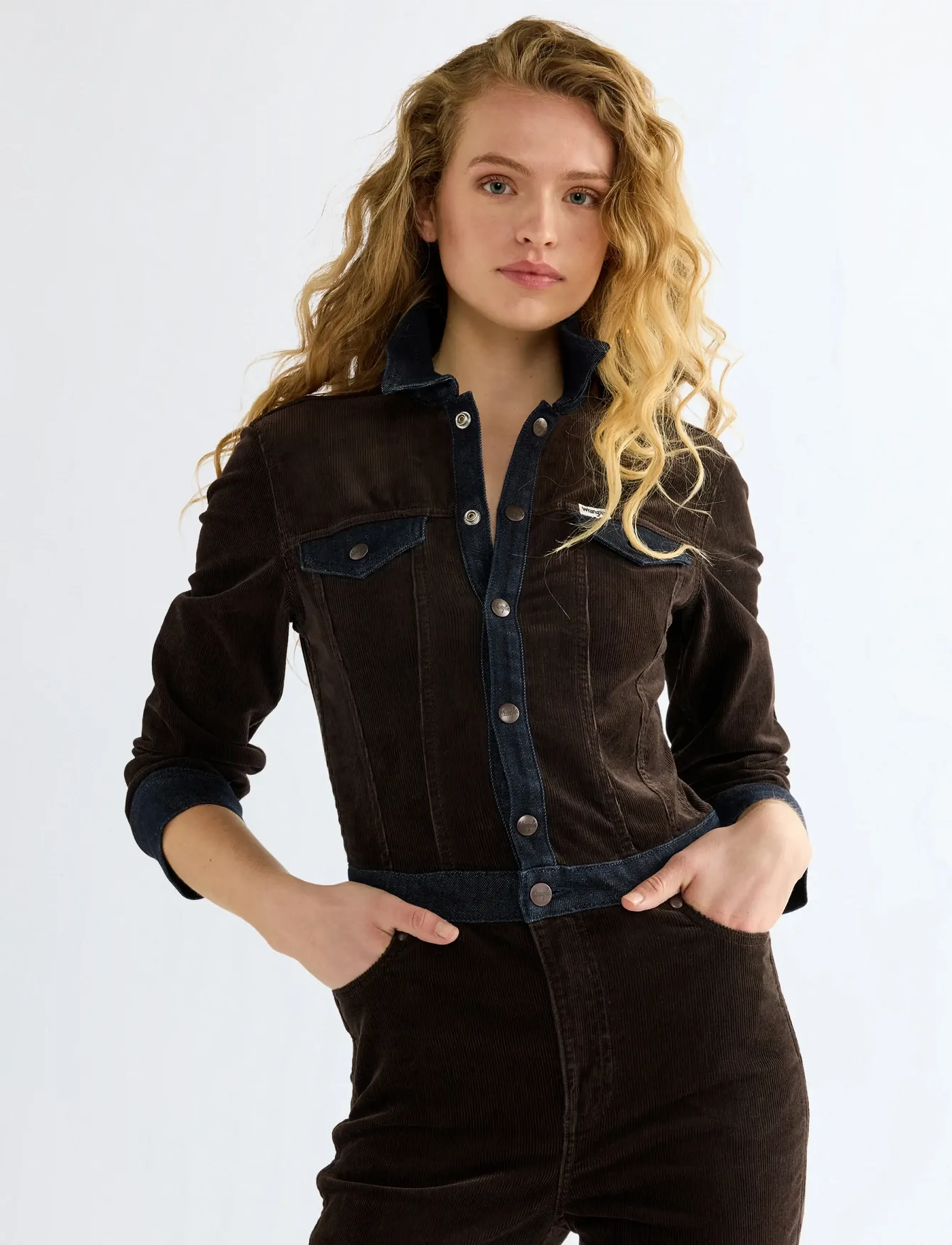 Wrangler - MONTANA COVERALL - jumpsuits - chocolate torte - 5