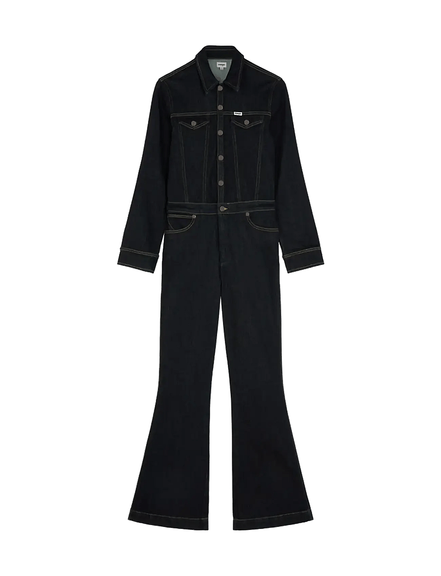 Wrangler - MONTANA COVERALL - jumpsuits - dark stone - 1