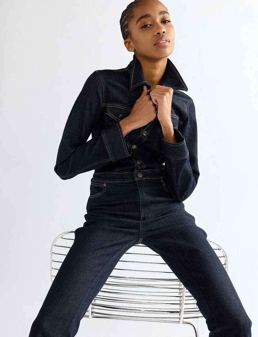 Wrangler - MONTANA COVERALL - jumpsuits - dark stone - 4