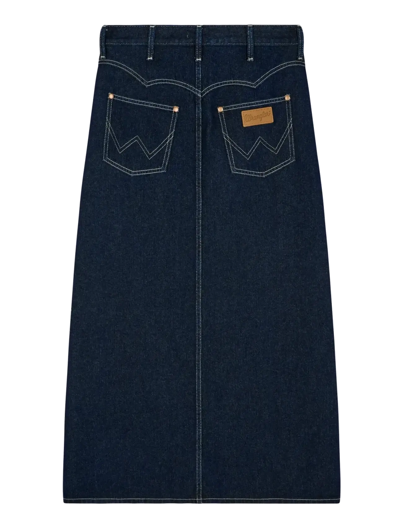 Wrangler - WESTERN MIDI SKIRT - denimnederdele - dark orbit - 2