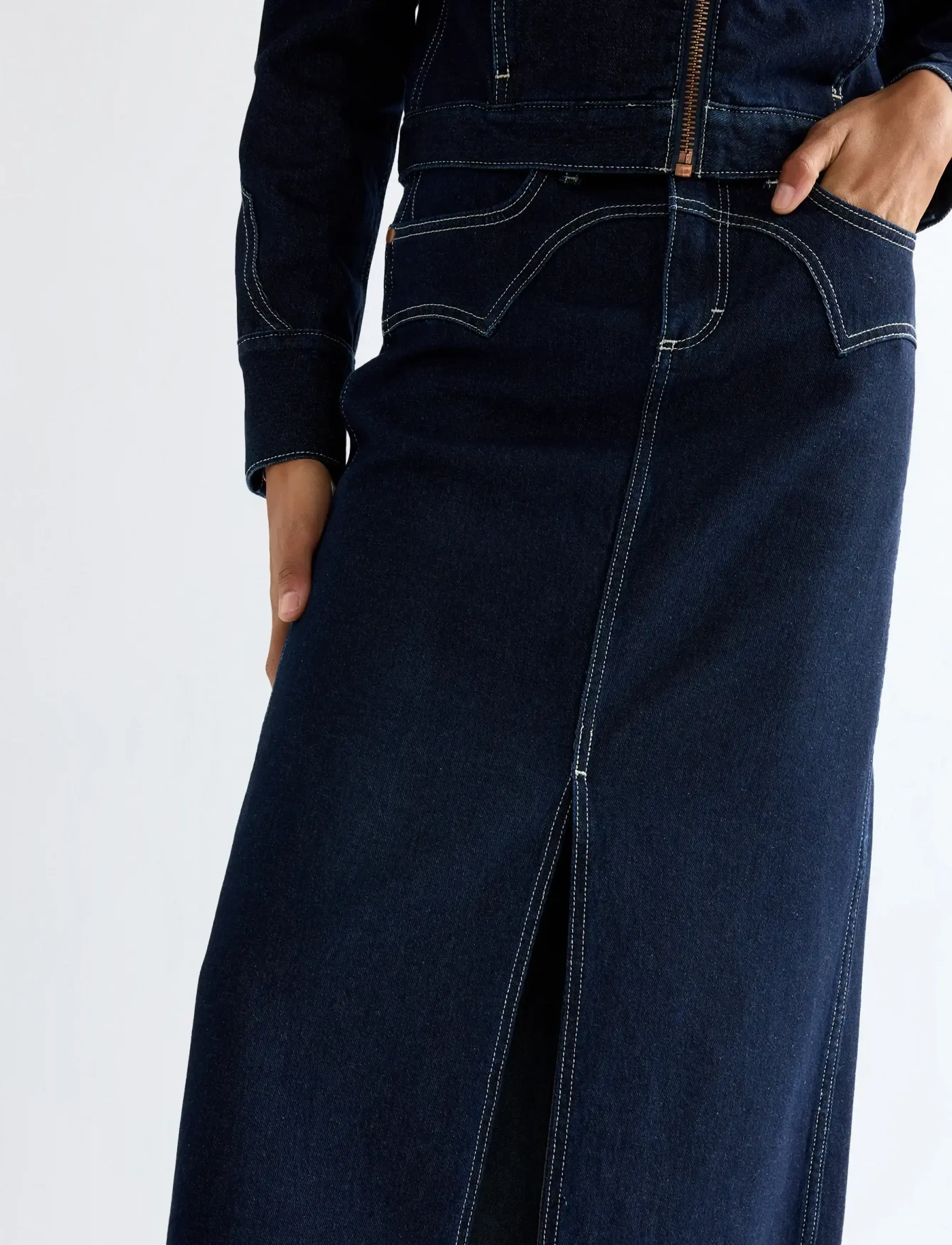 WRANGLER Western Midi Skirt midikjolar dam – bild 5