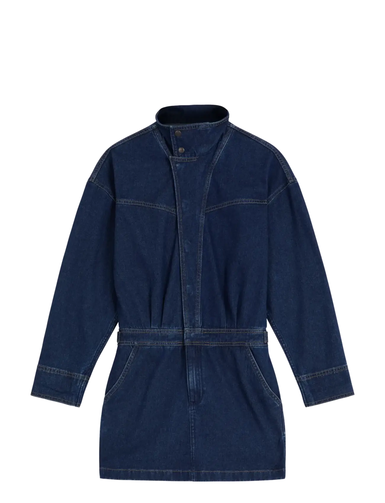 Wrangler - MOTO DRESS - denimkjoler - rawhide blue - 1