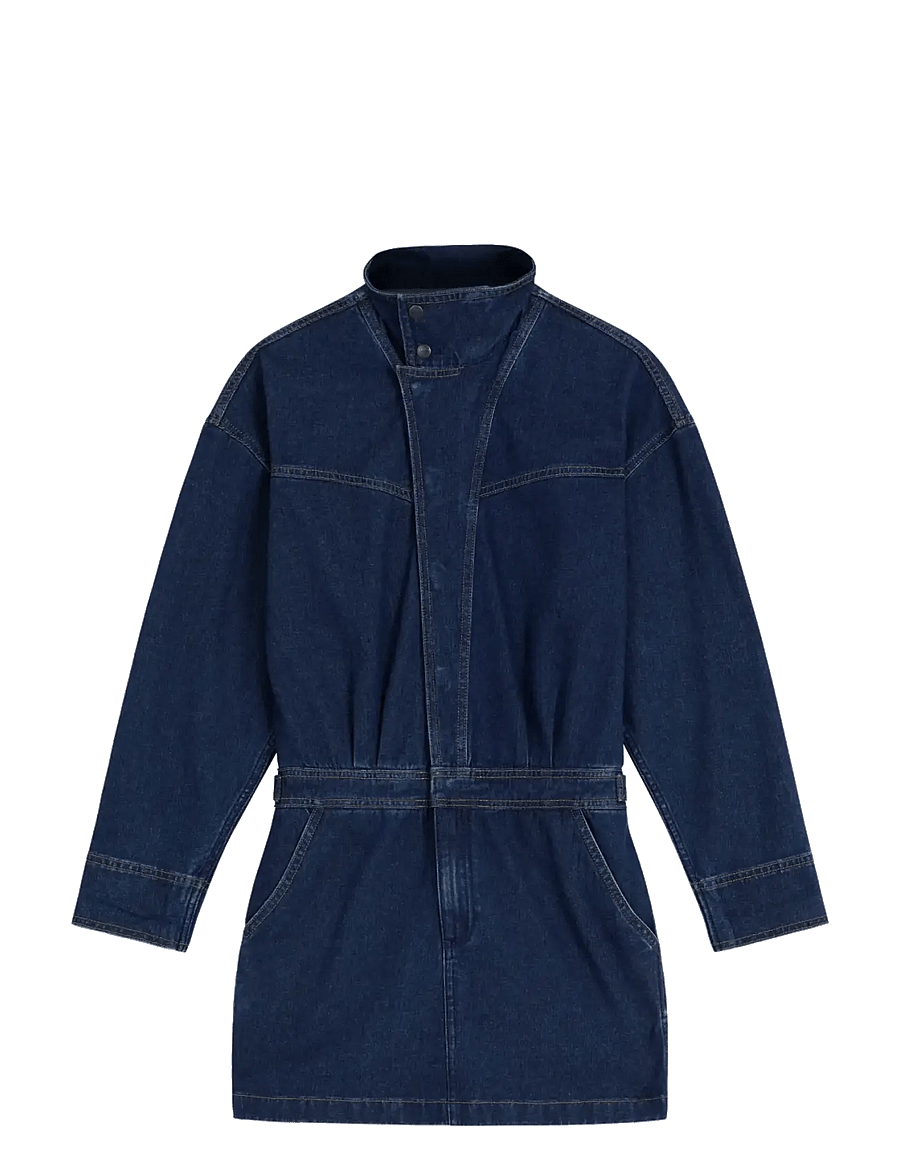 Wrangler - MOTO DRESS - denimkjoler - rawhide blue - 1