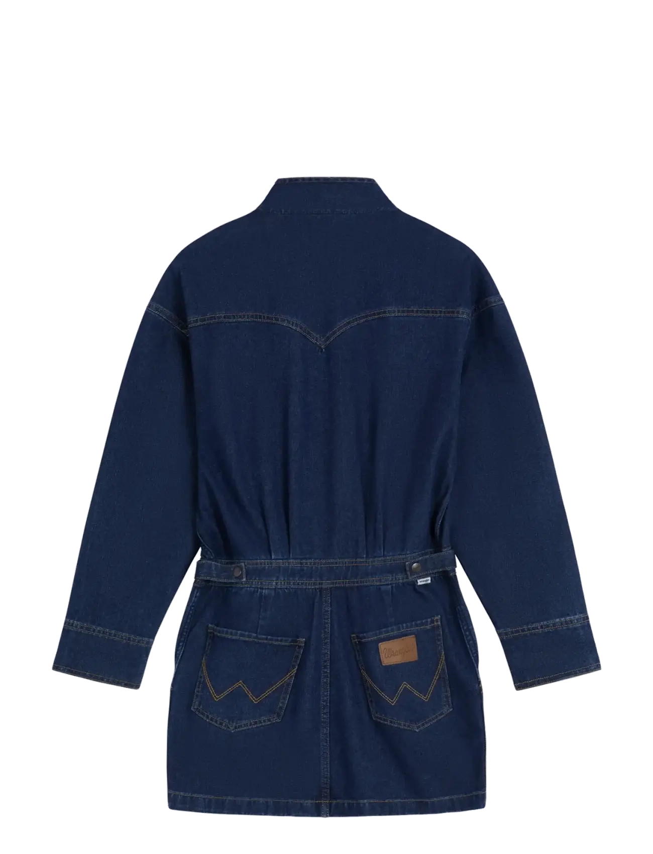 Wrangler - MOTO DRESS - denimkjoler - rawhide blue - 2